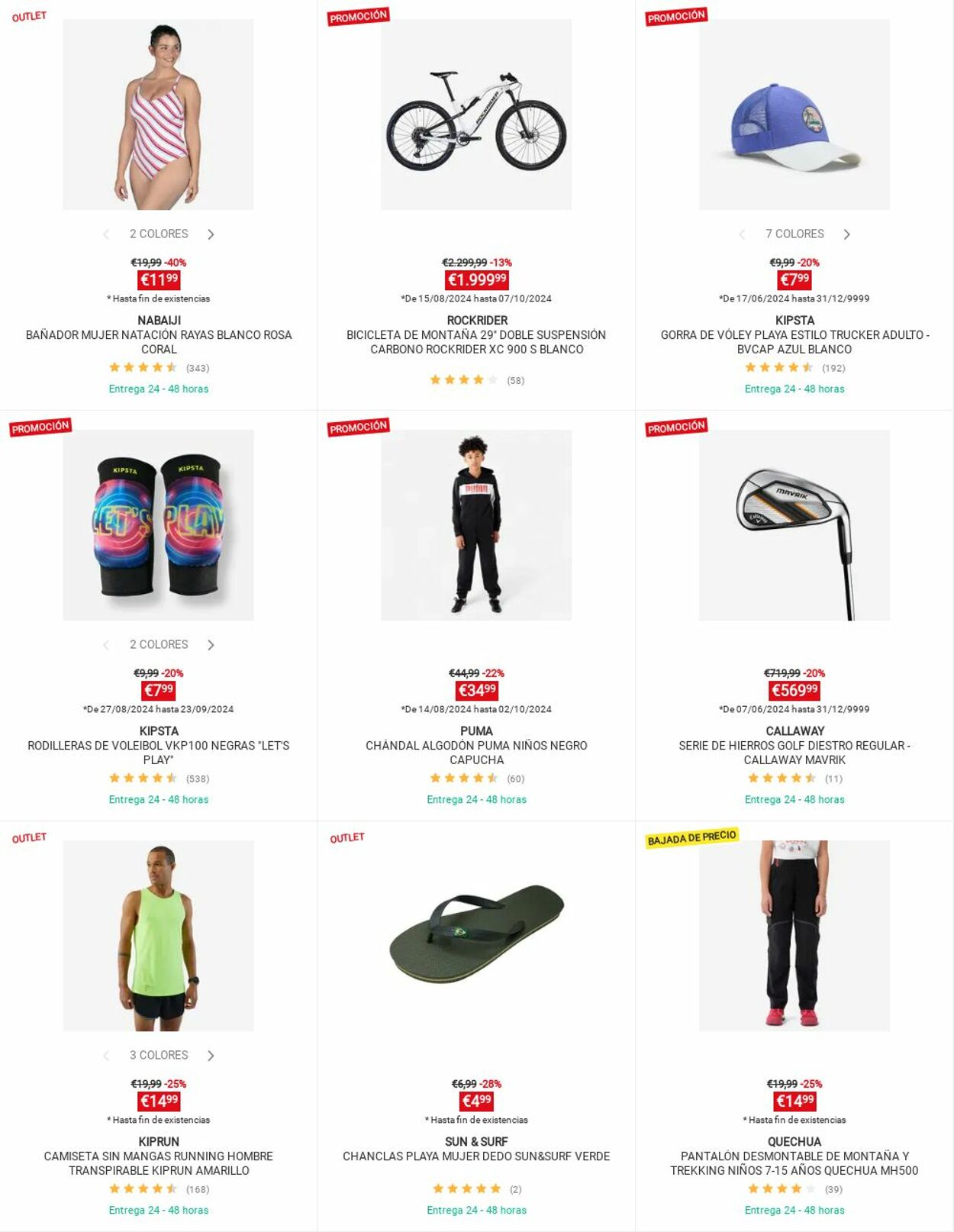 Folleto Decathlon 09.09.2024 - 15.09.2024