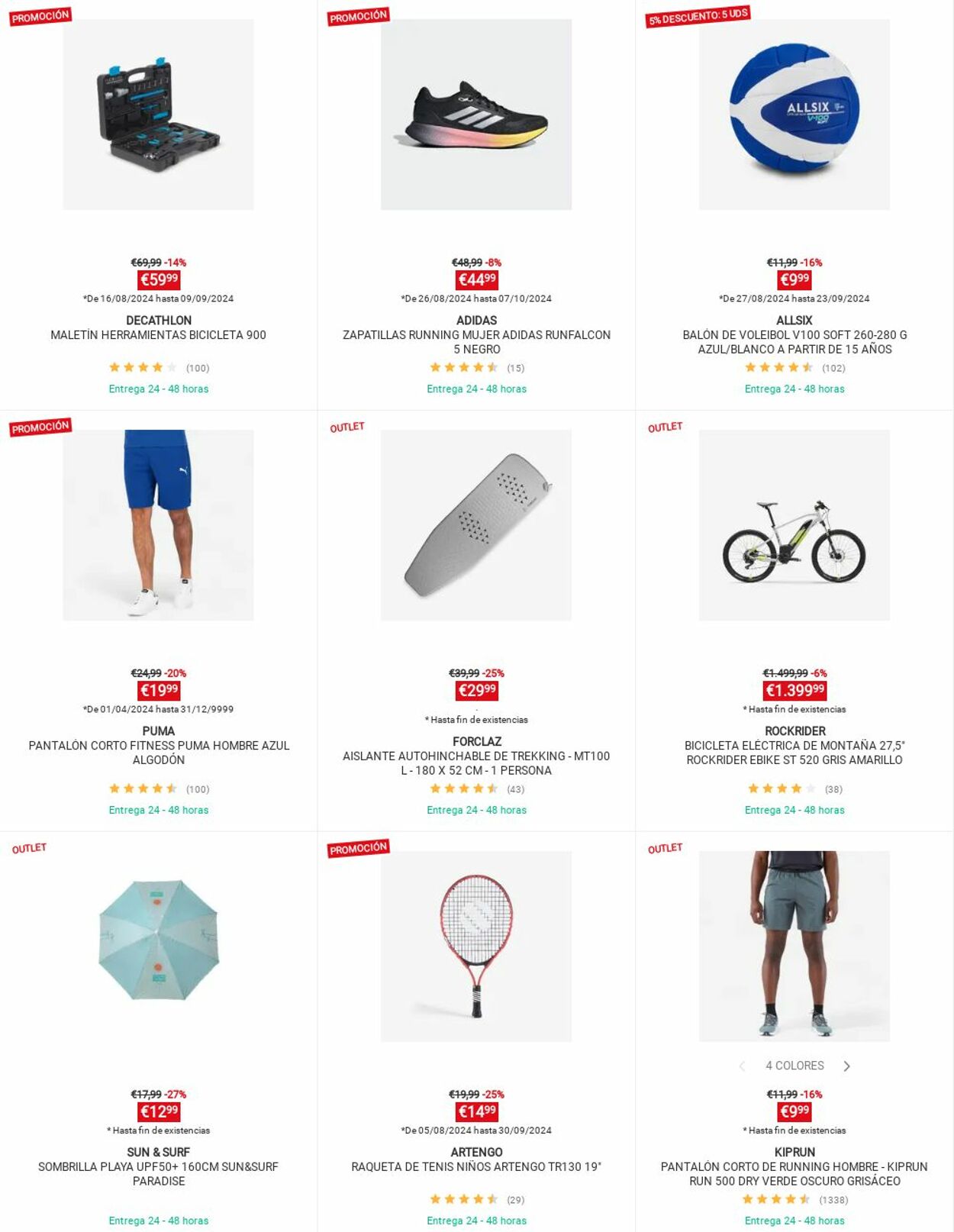 Folleto Decathlon 09.09.2024 - 15.09.2024