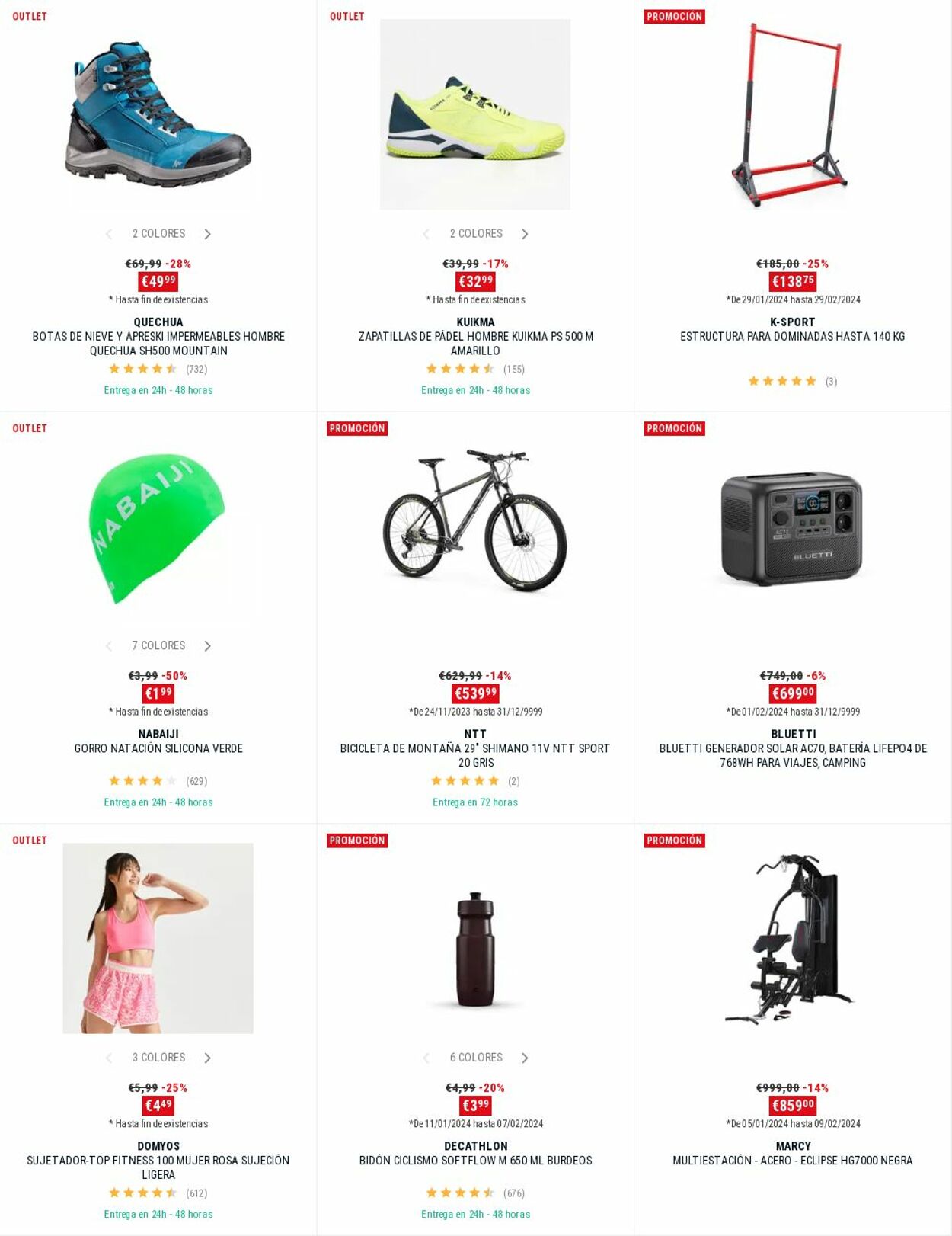 Folleto Decathlon 05.02.2024 - 11.02.2024