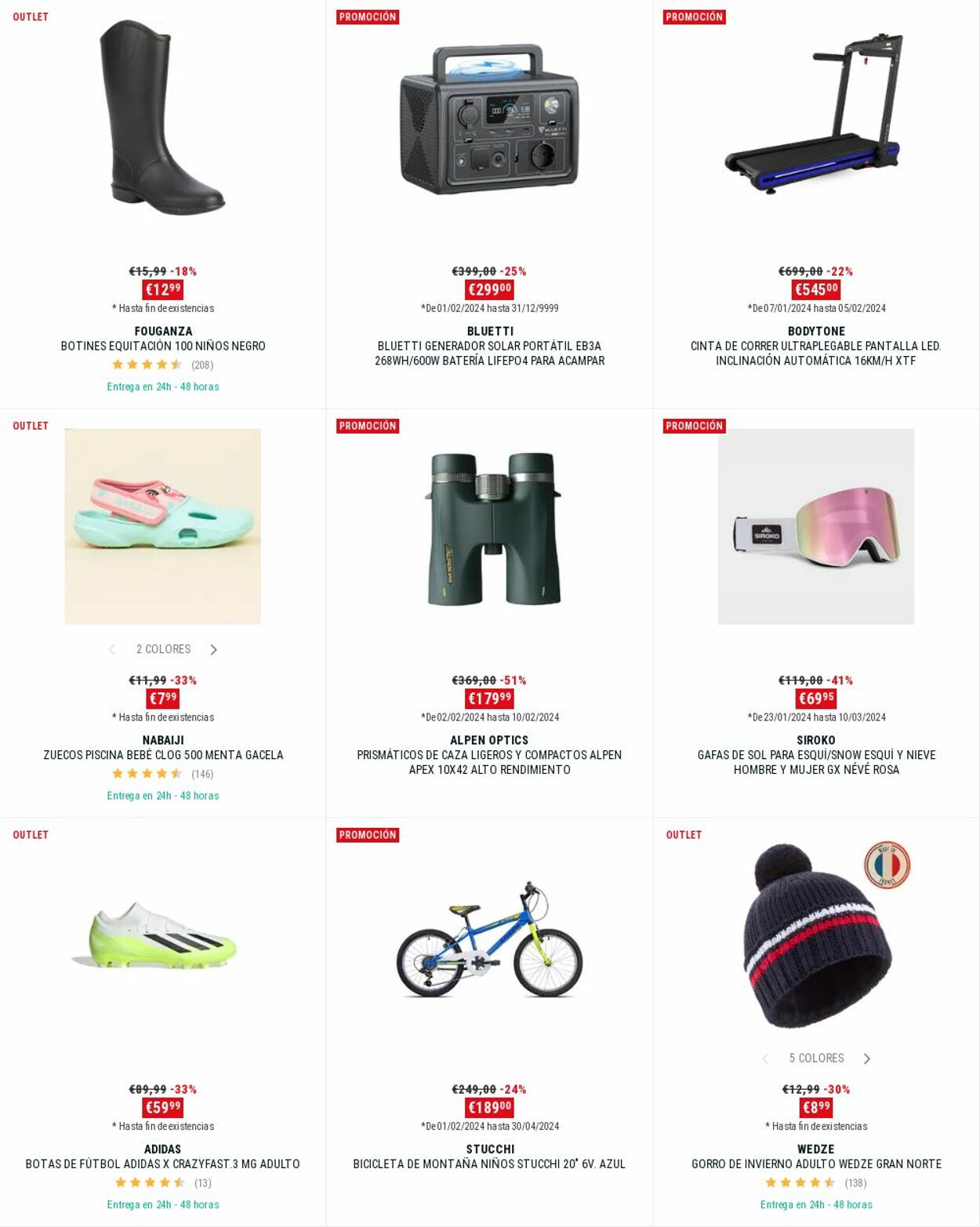 Folleto Decathlon 05.02.2024 - 11.02.2024