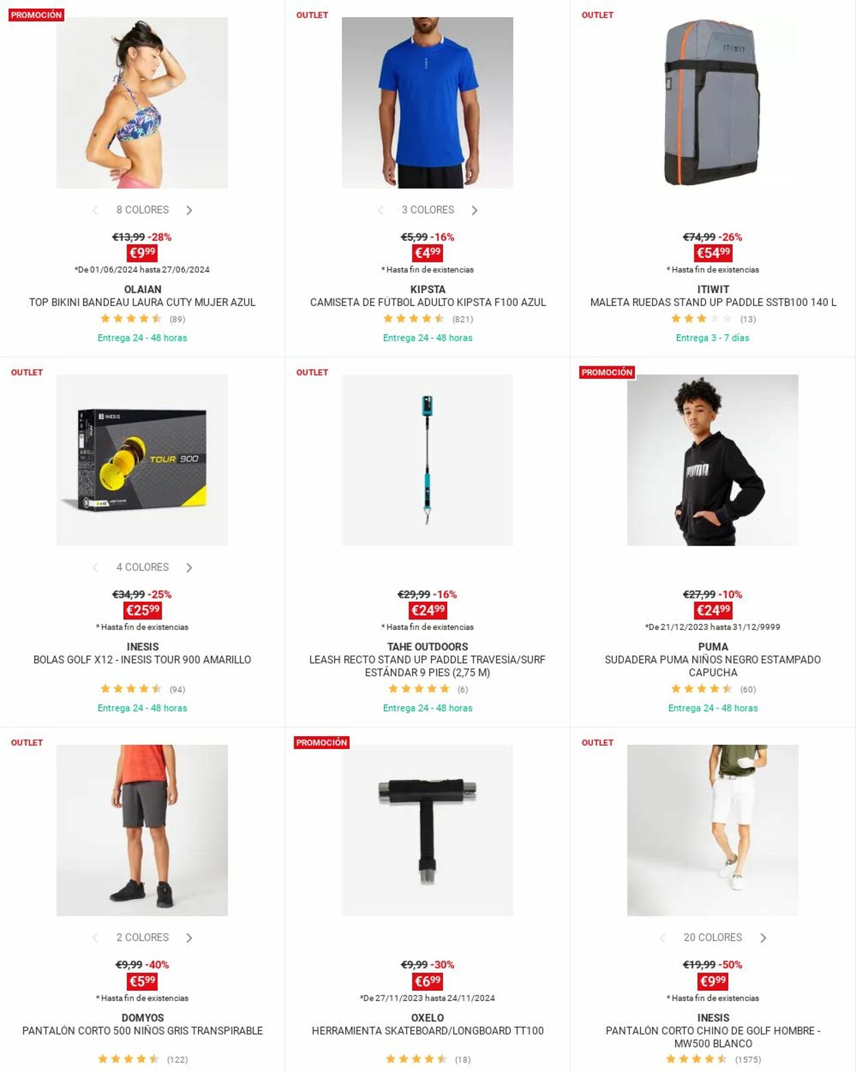 Folleto Decathlon 03.06.2024 - 09.06.2024