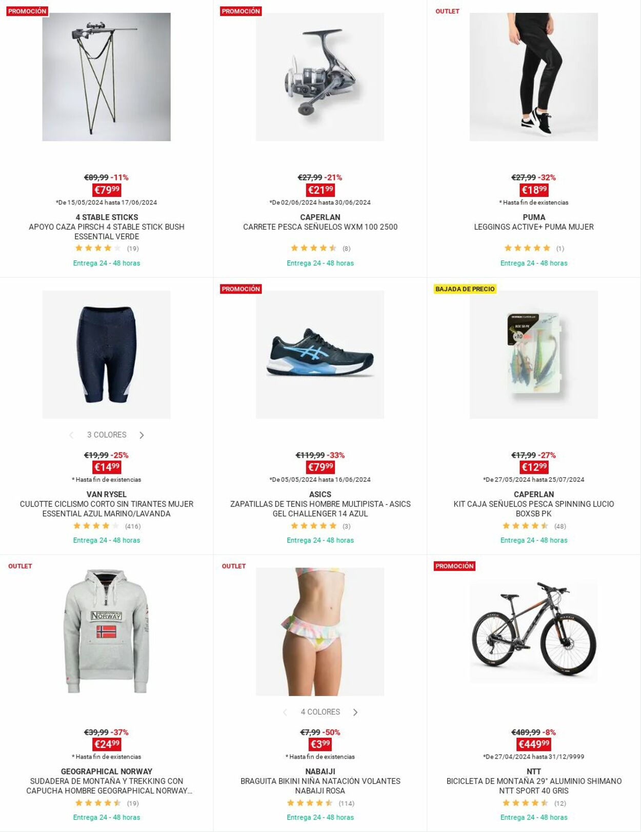 Folleto Decathlon 03.06.2024 - 09.06.2024