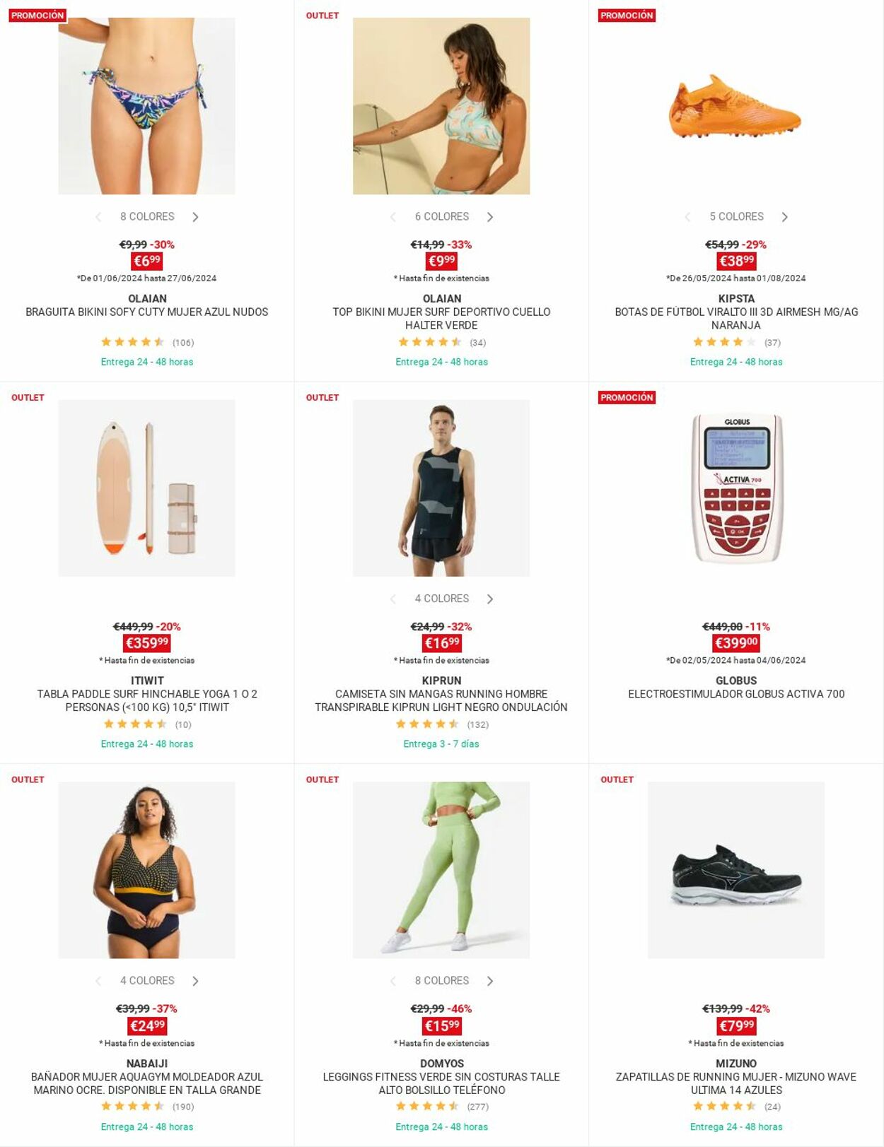 Folleto Decathlon 03.06.2024 - 09.06.2024