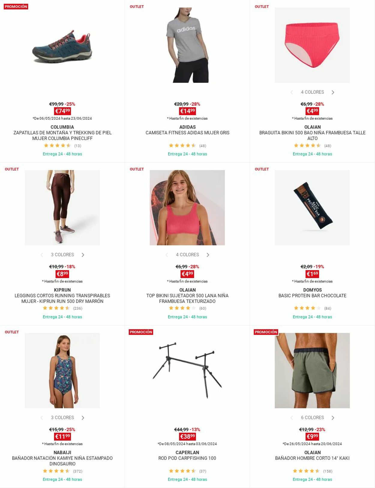 Folleto Decathlon 03.06.2024 - 09.06.2024