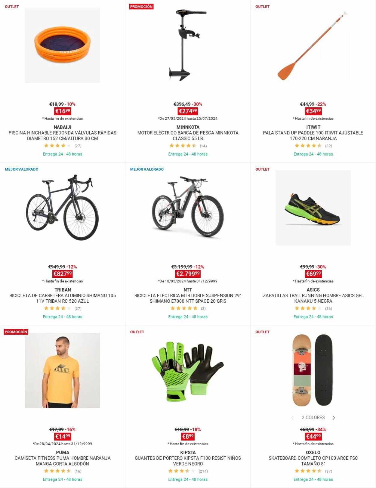 Folleto Decathlon 03.06.2024 - 09.06.2024