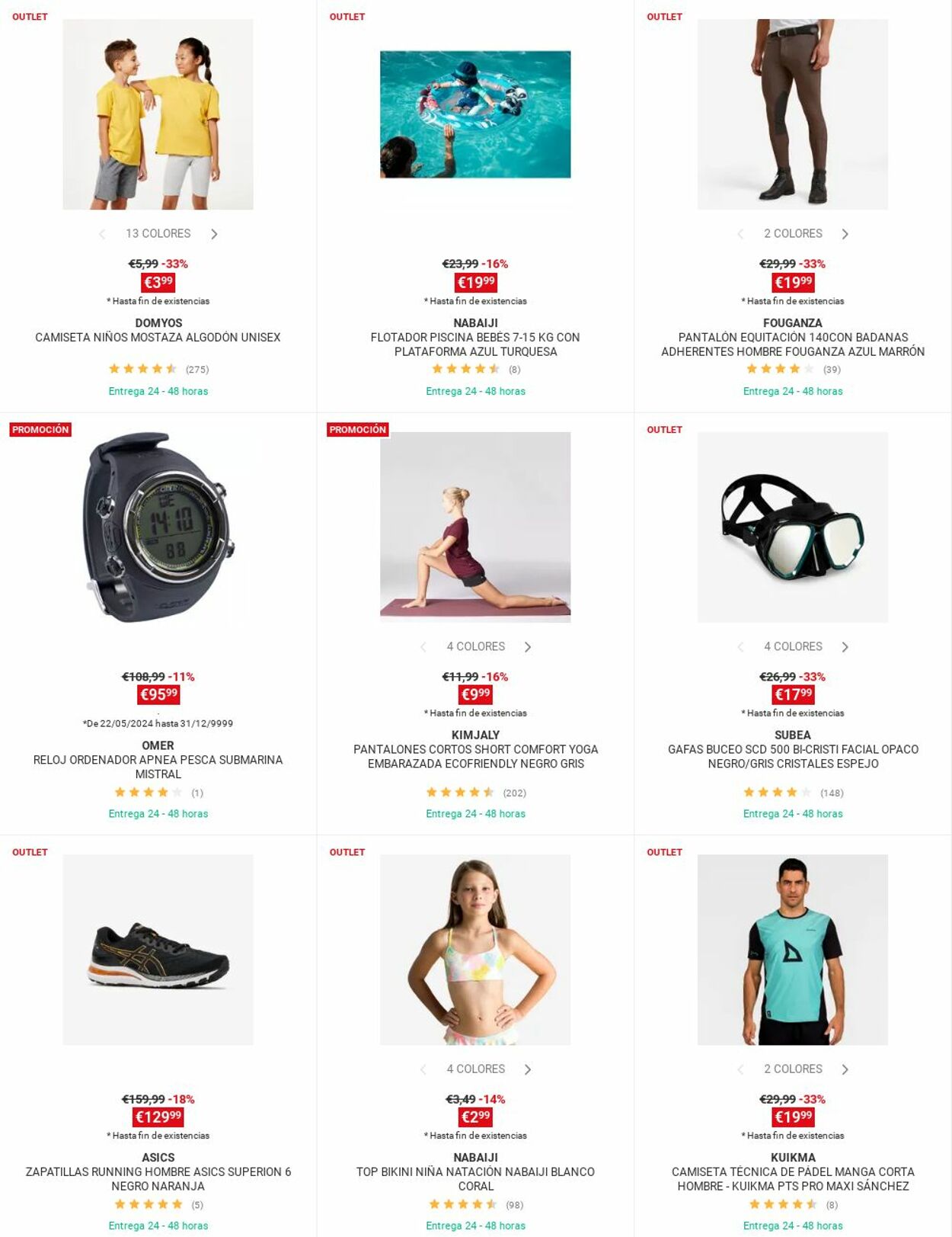 Folleto Decathlon 03.06.2024 - 09.06.2024