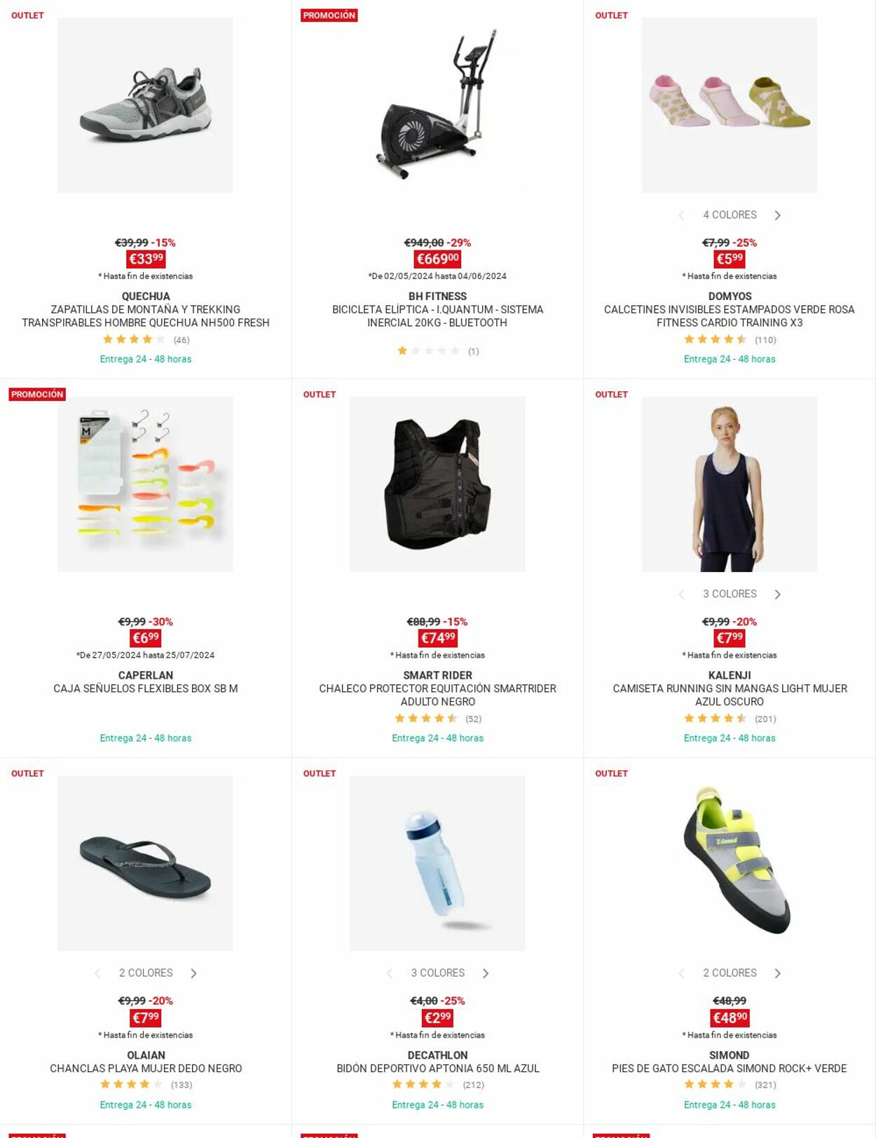 Folleto Decathlon 03.06.2024 - 09.06.2024