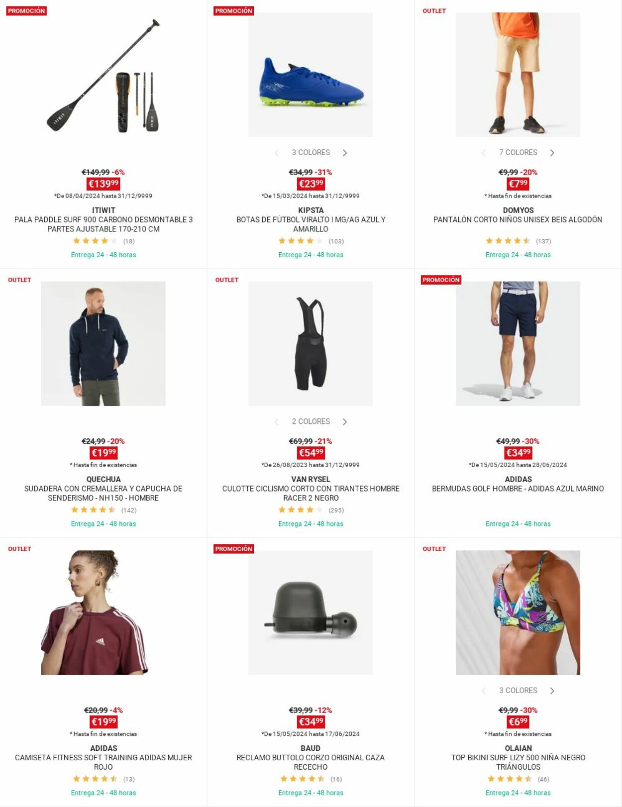 Folleto Decathlon 03.06.2024 - 09.06.2024