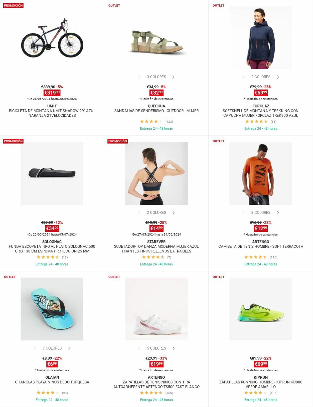 Folleto Decathlon 03.06.2024 - 09.06.2024