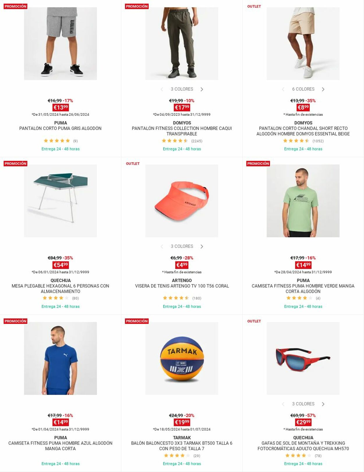 Folleto Decathlon 03.06.2024 - 09.06.2024