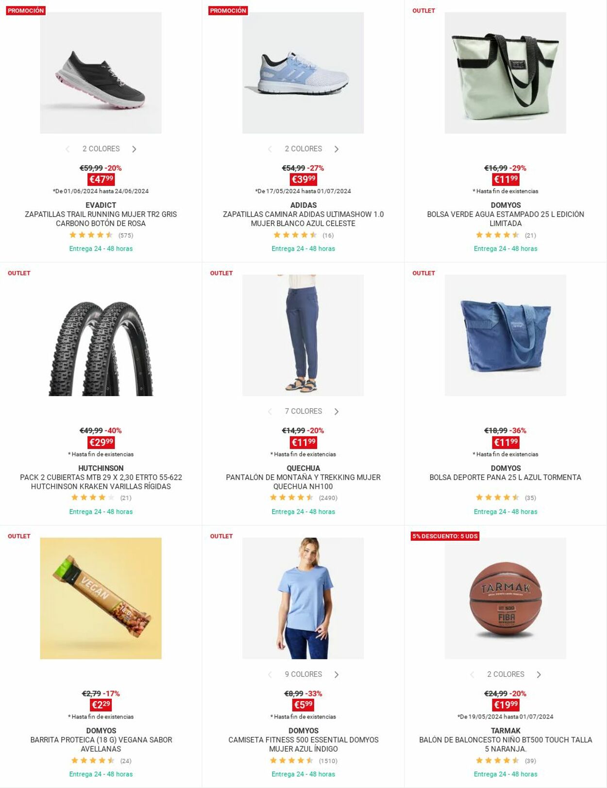 Folleto Decathlon 03.06.2024 - 09.06.2024