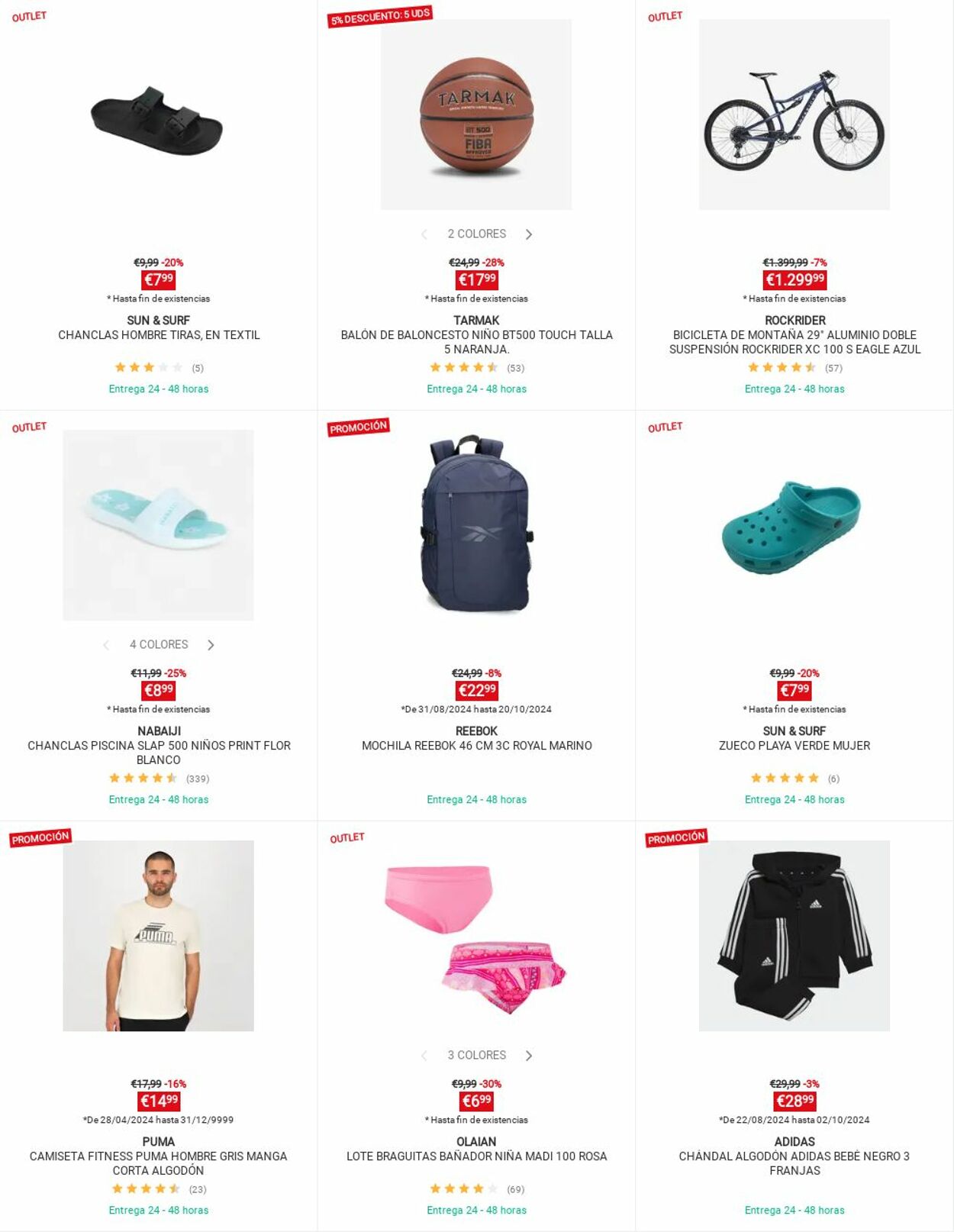 Folleto Decathlon 02.09.2024 - 08.09.2024