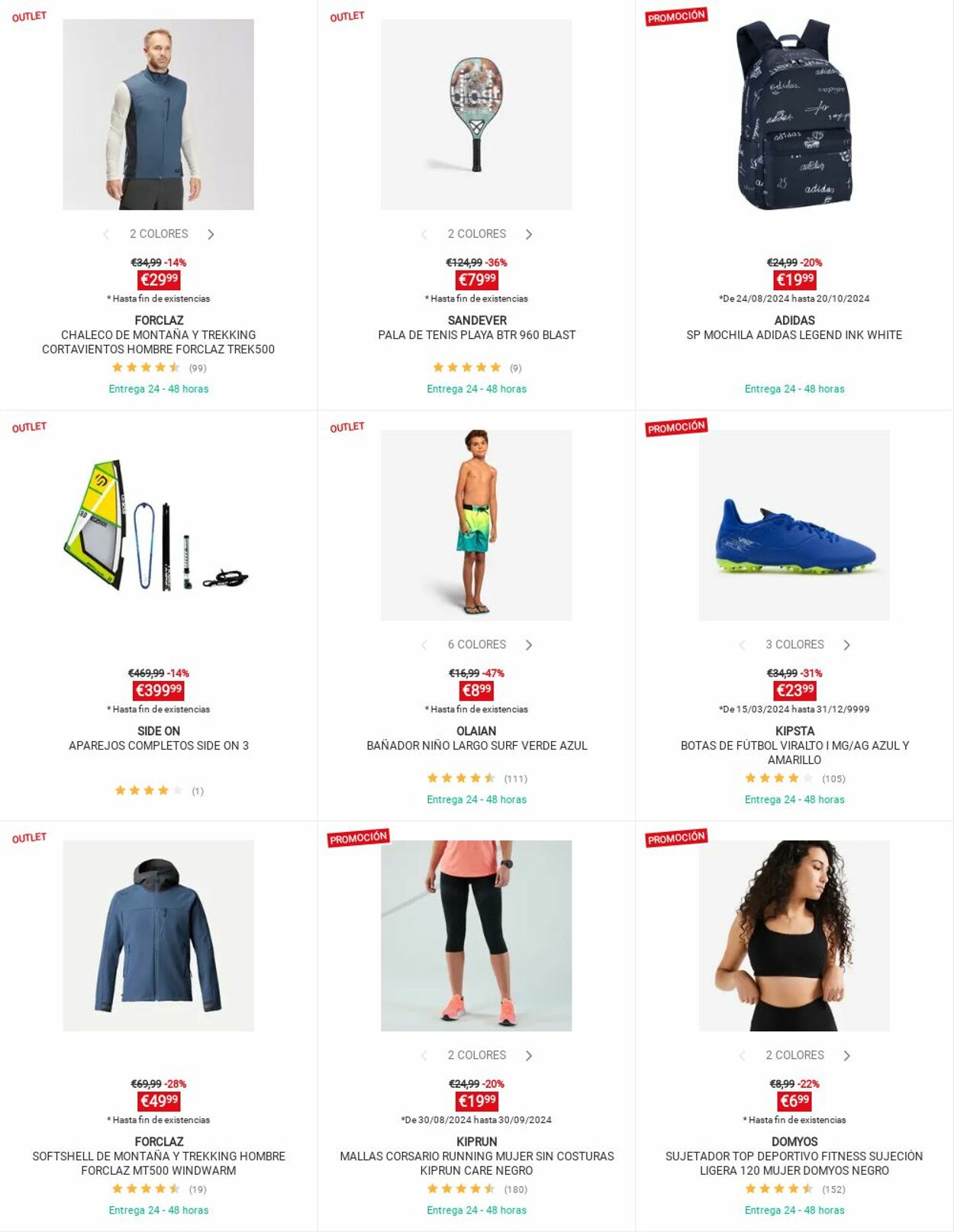 Folleto Decathlon 02.09.2024 - 08.09.2024