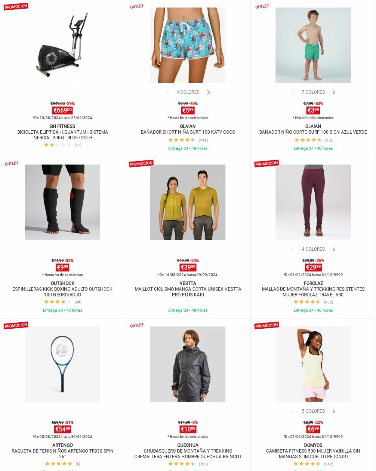 Folleto Decathlon 02.09.2024 - 08.09.2024