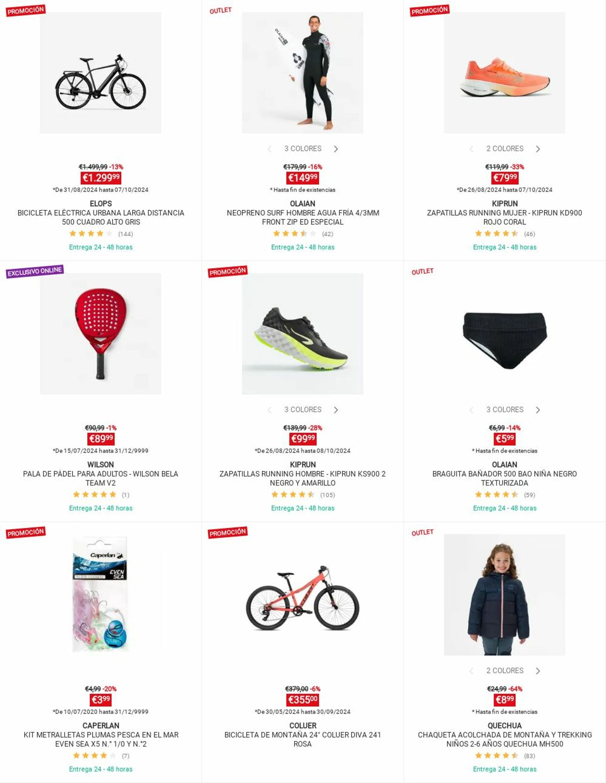 Folleto Decathlon 02.09.2024 - 08.09.2024