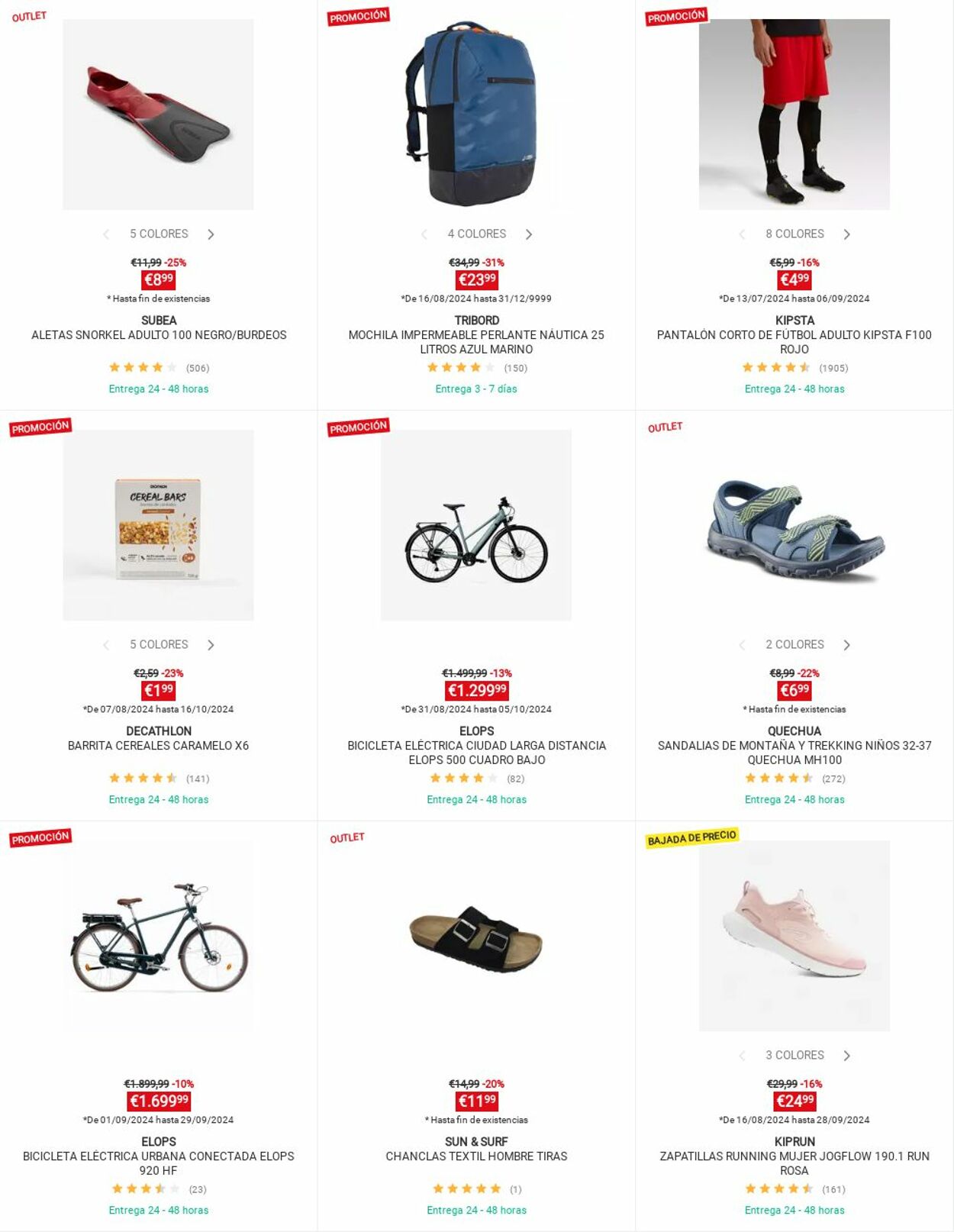 Folleto Decathlon 02.09.2024 - 08.09.2024