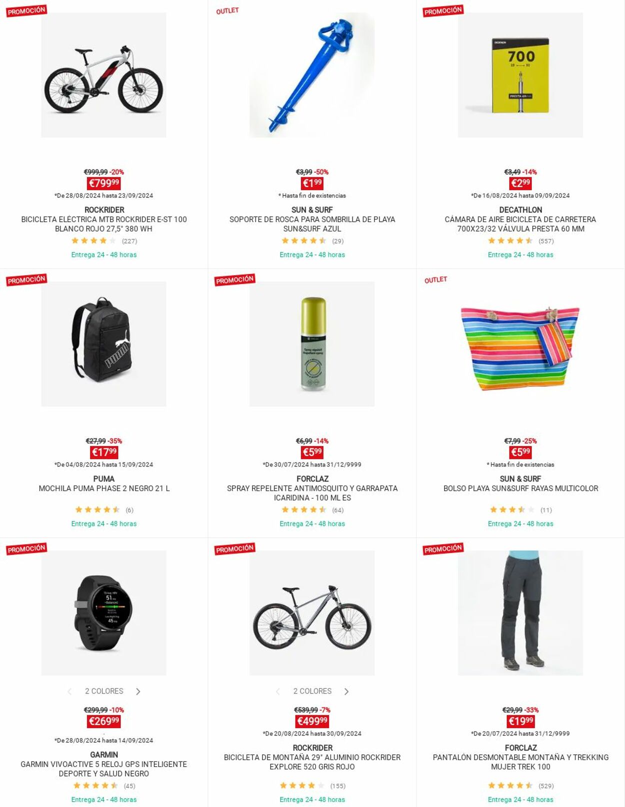 Folleto Decathlon 02.09.2024 - 08.09.2024