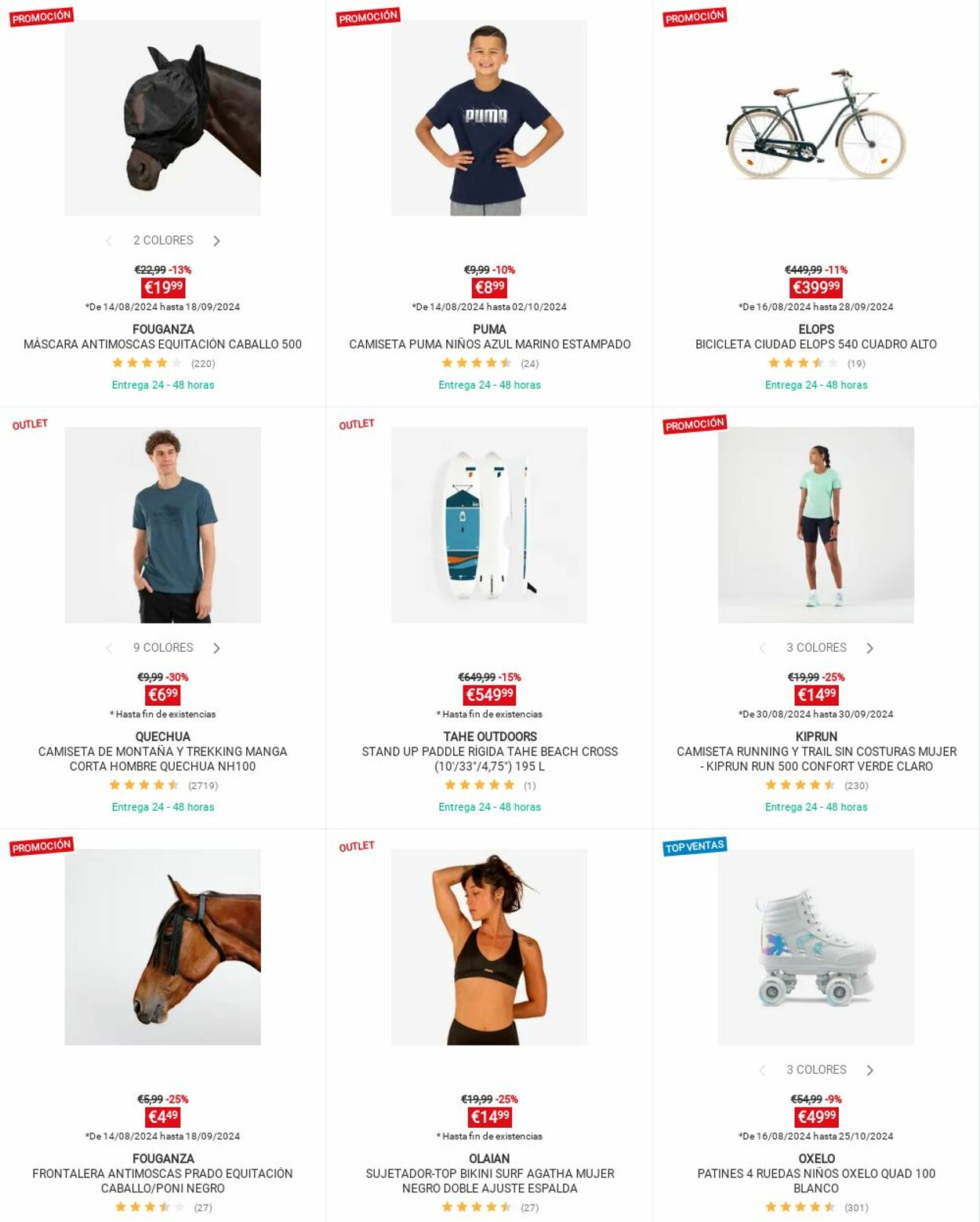 Folleto Decathlon 02.09.2024 - 08.09.2024