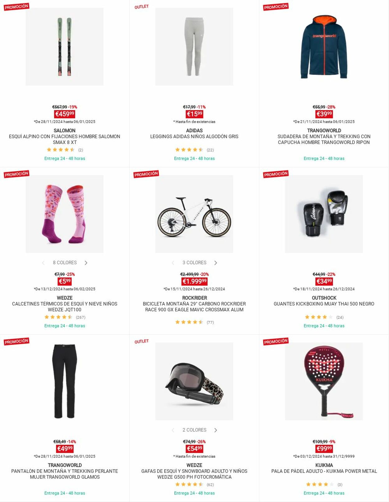 Folleto Decathlon 23.12.2024 - 29.12.2024