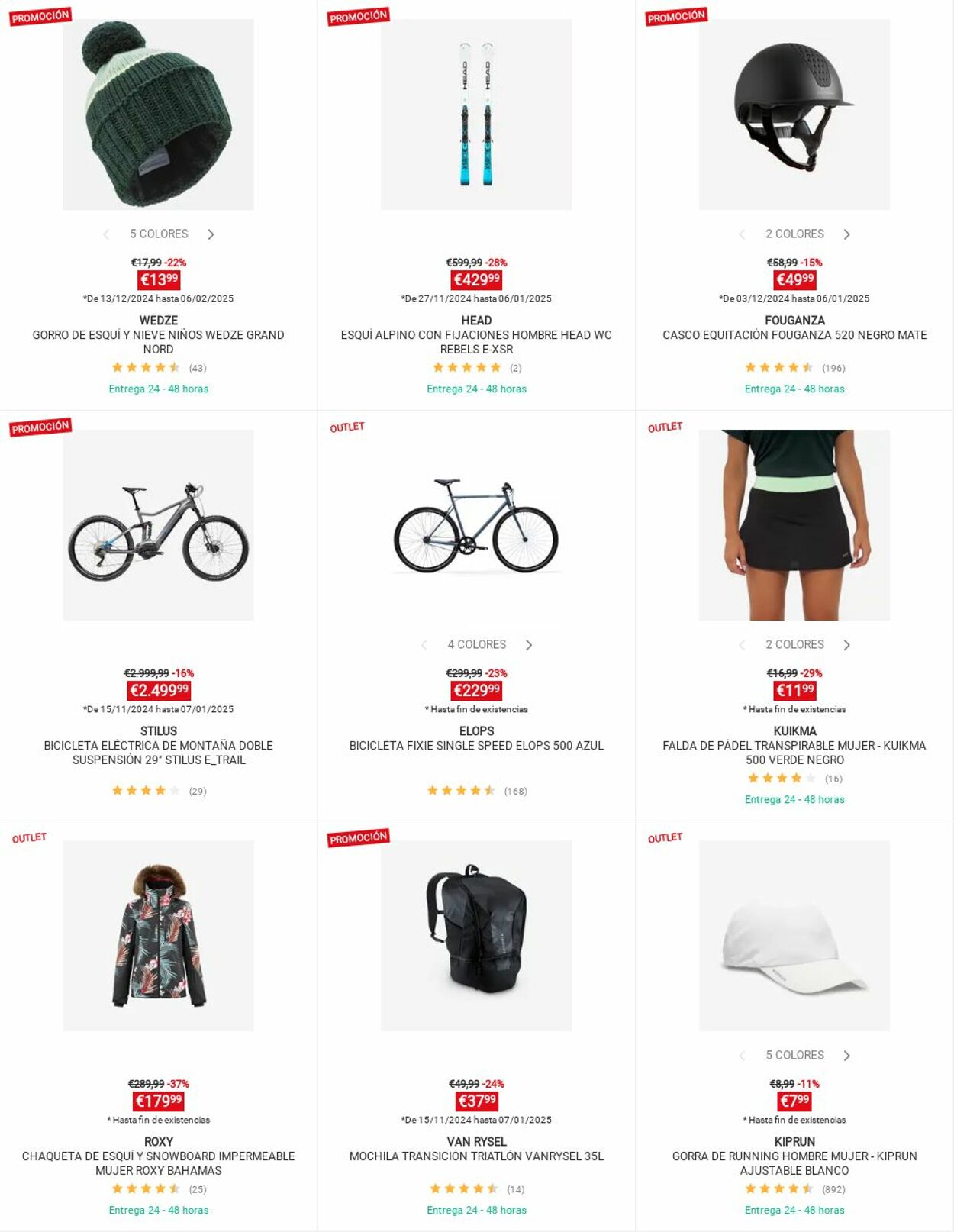 Folleto Decathlon 23.12.2024 - 29.12.2024