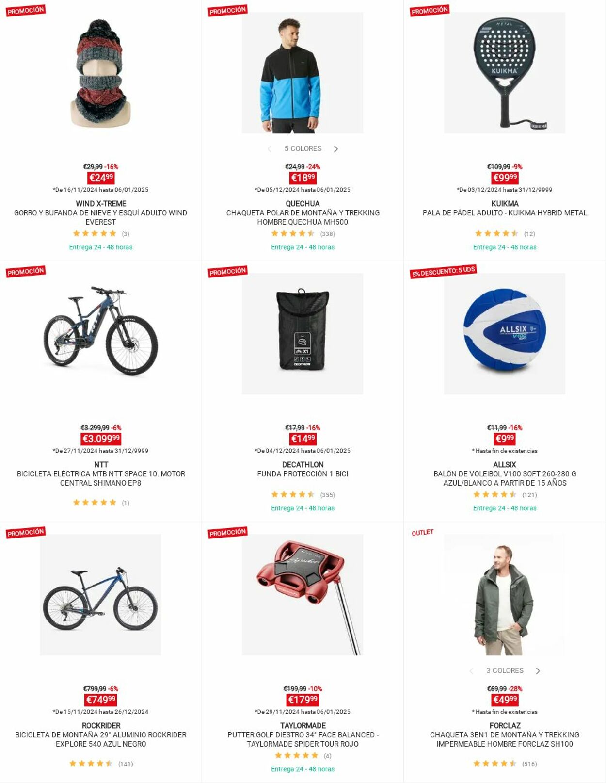 Folleto Decathlon 23.12.2024 - 29.12.2024