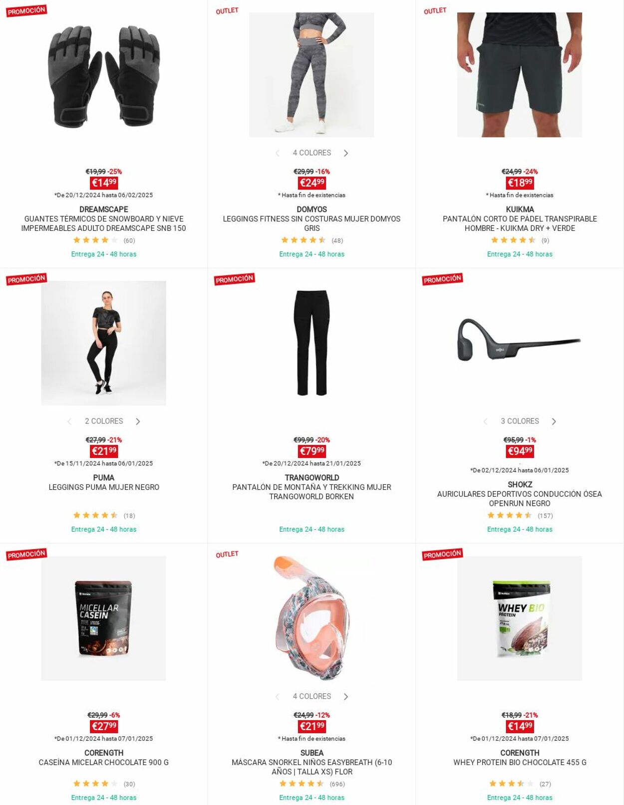 Folleto Decathlon 23.12.2024 - 29.12.2024