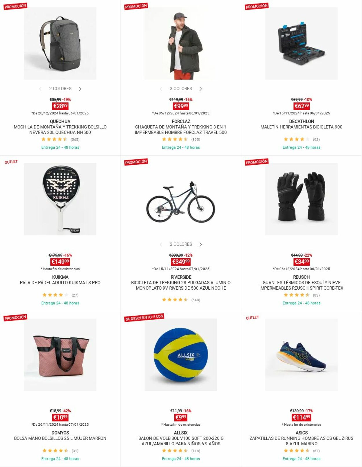 Folleto Decathlon 23.12.2024 - 29.12.2024