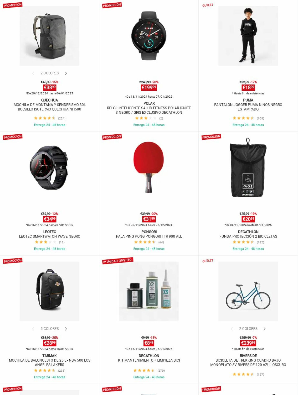 Folleto Decathlon 23.12.2024 - 29.12.2024