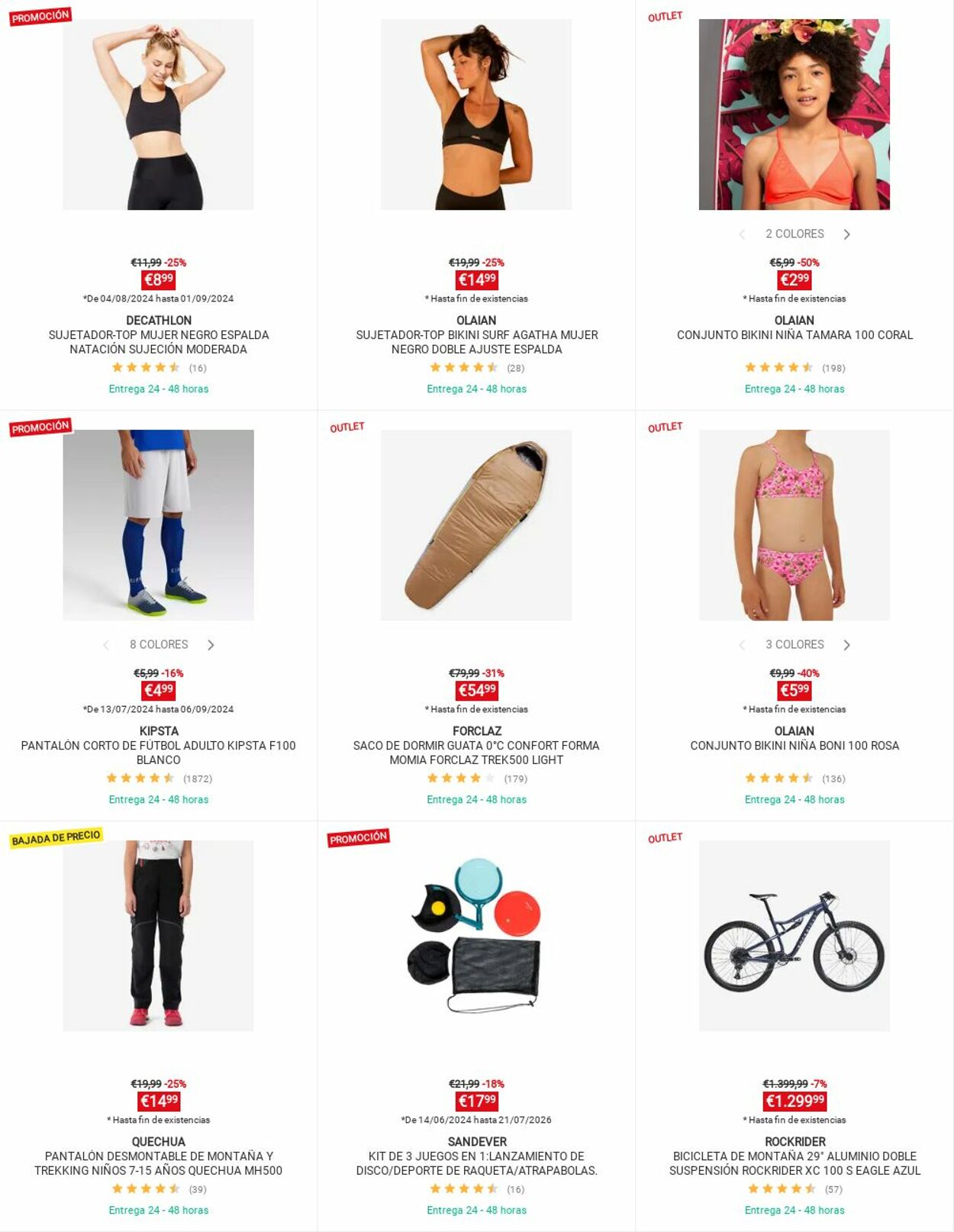 Folleto Decathlon 19.08.2024 - 25.08.2024