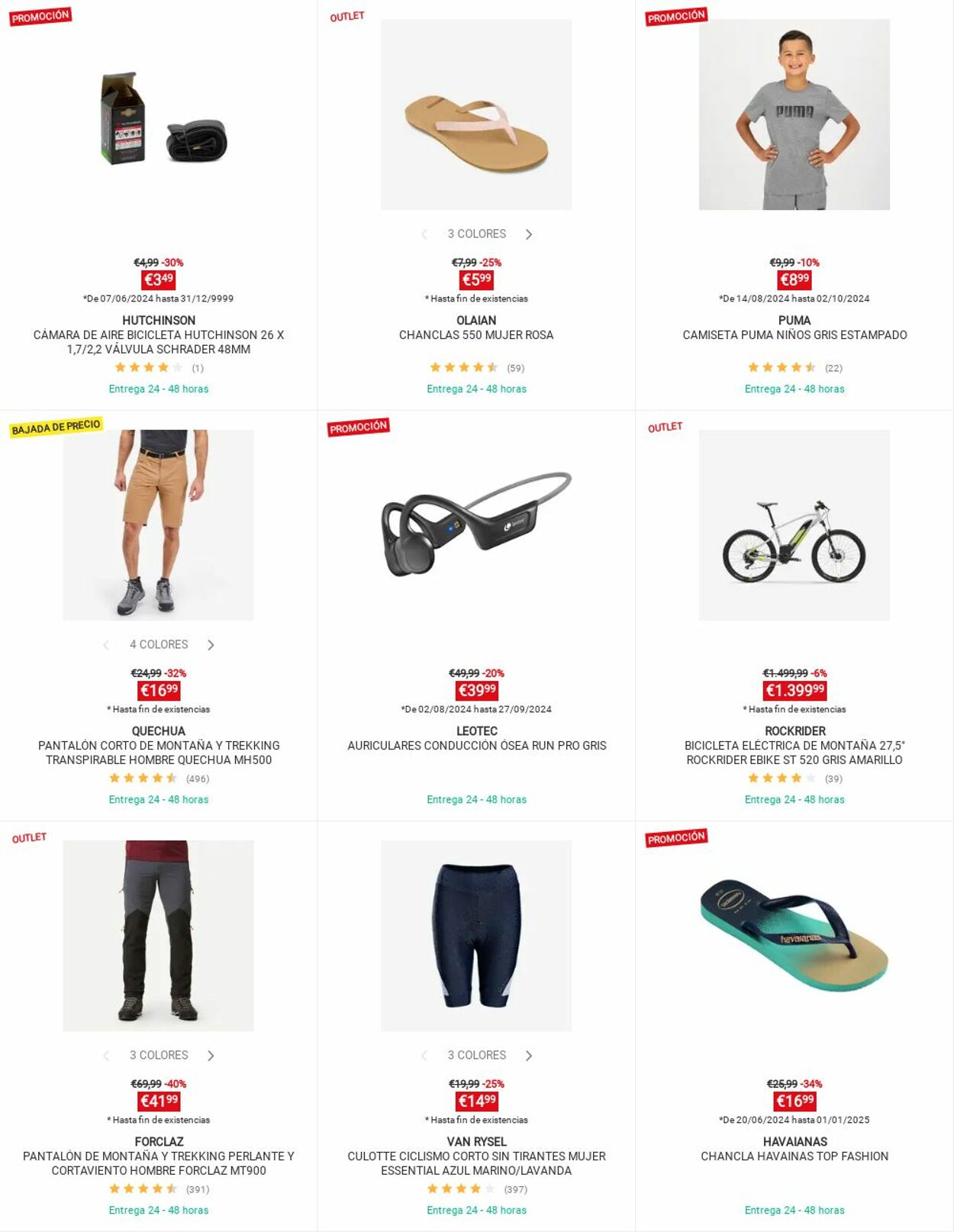 Folleto Decathlon 19.08.2024 - 25.08.2024