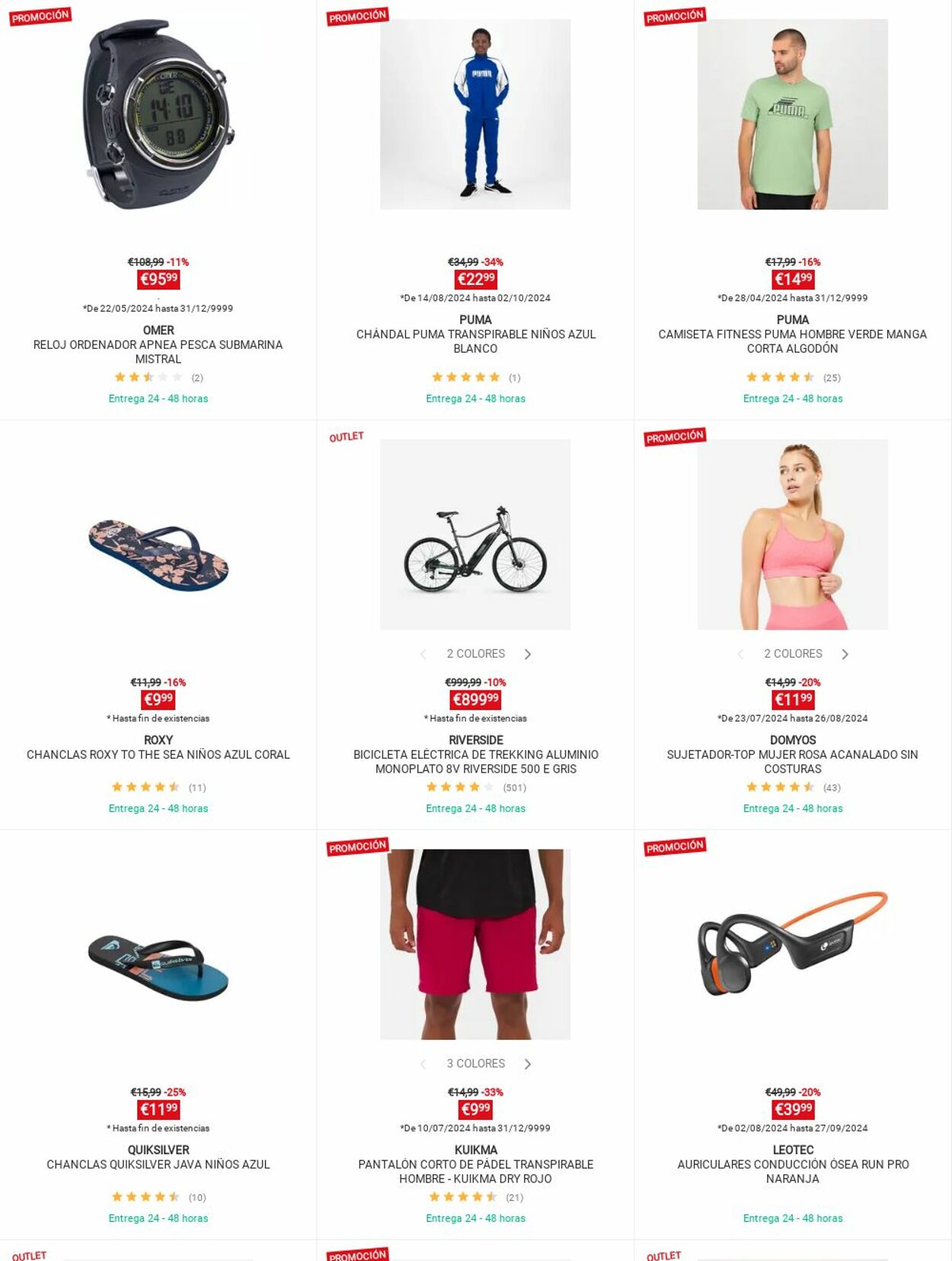 Folleto Decathlon 19.08.2024 - 25.08.2024