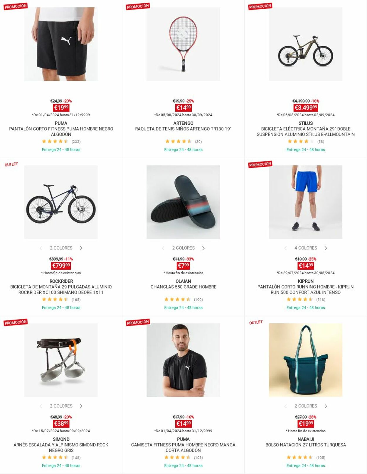 Folleto Decathlon 19.08.2024 - 25.08.2024