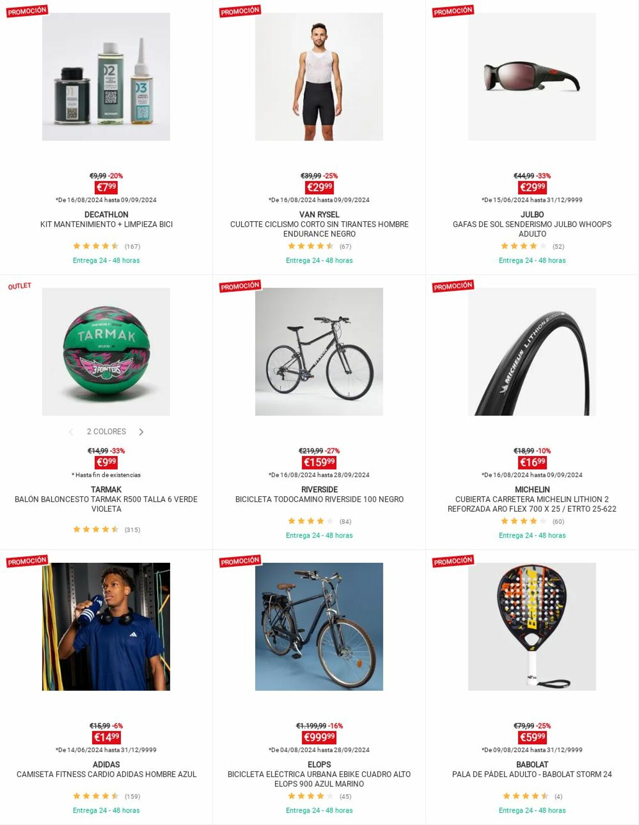 Folleto Decathlon 19.08.2024 - 25.08.2024