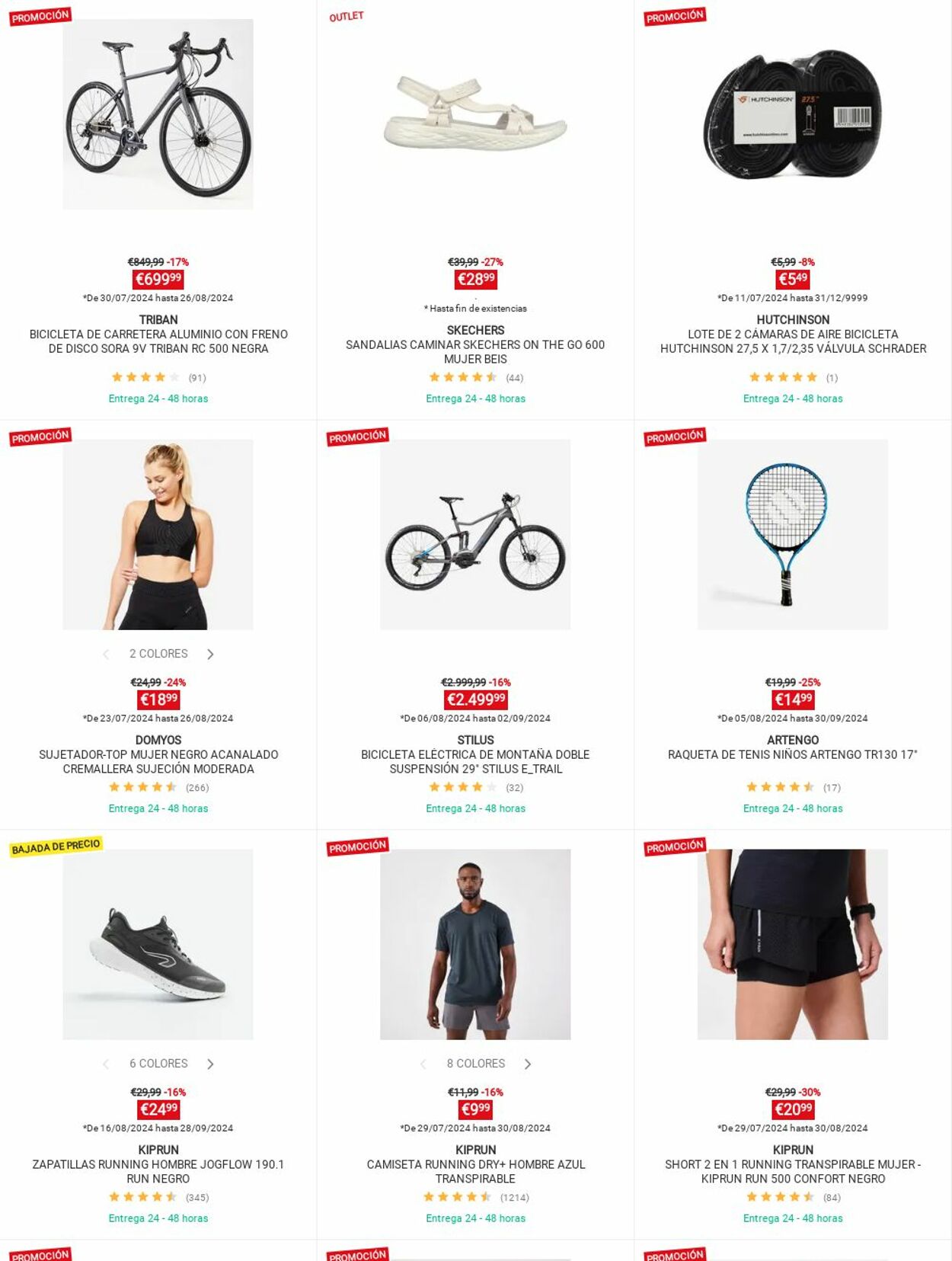 Folleto Decathlon 19.08.2024 - 25.08.2024