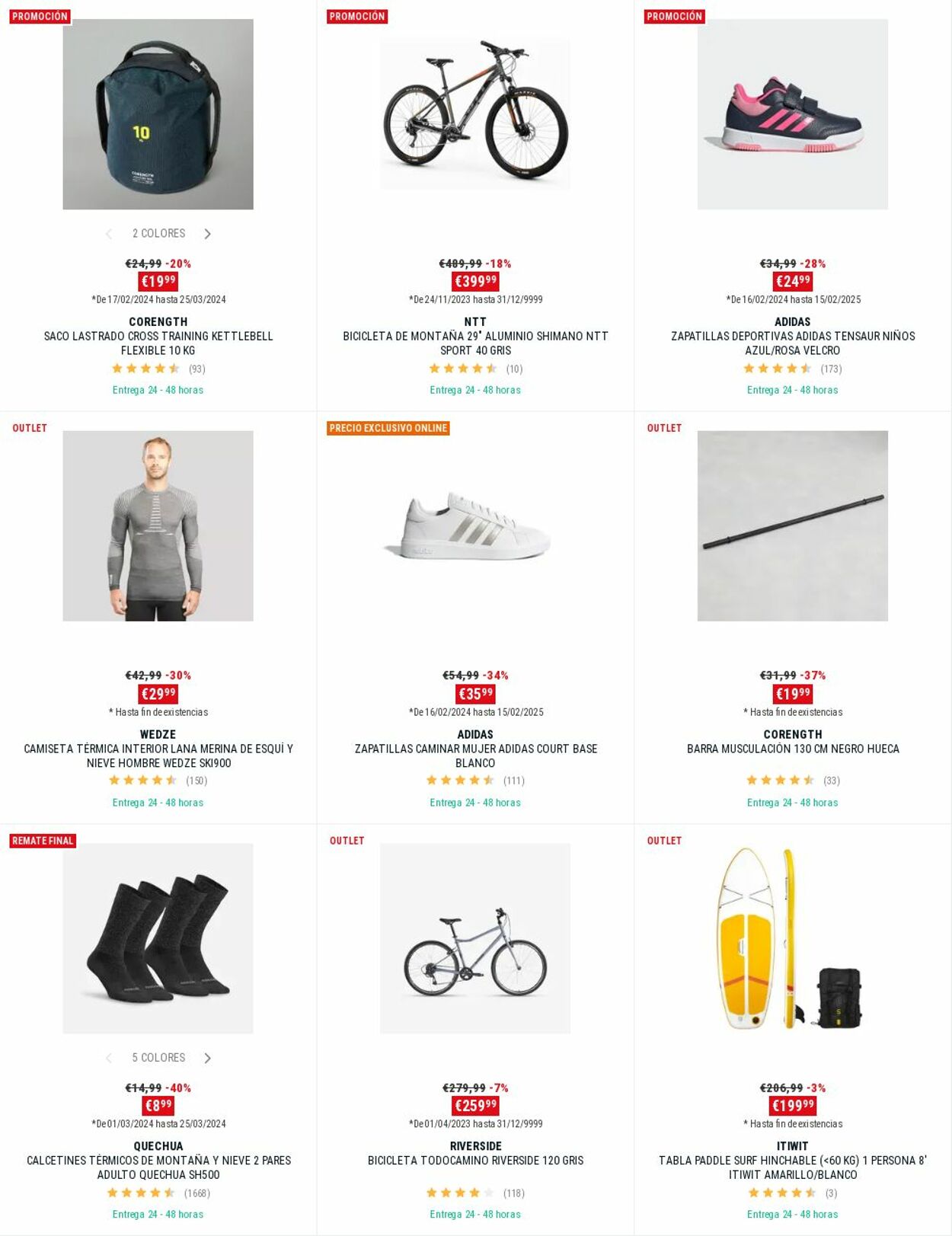 Folleto Decathlon 11.03.2024 - 17.03.2024