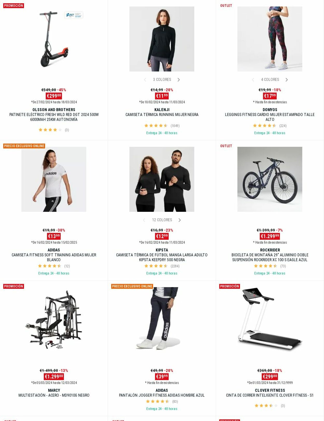 Folleto Decathlon 11.03.2024 - 17.03.2024