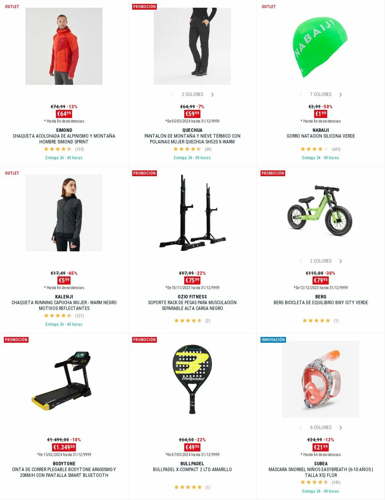 Folleto Decathlon 11.03.2024 - 17.03.2024