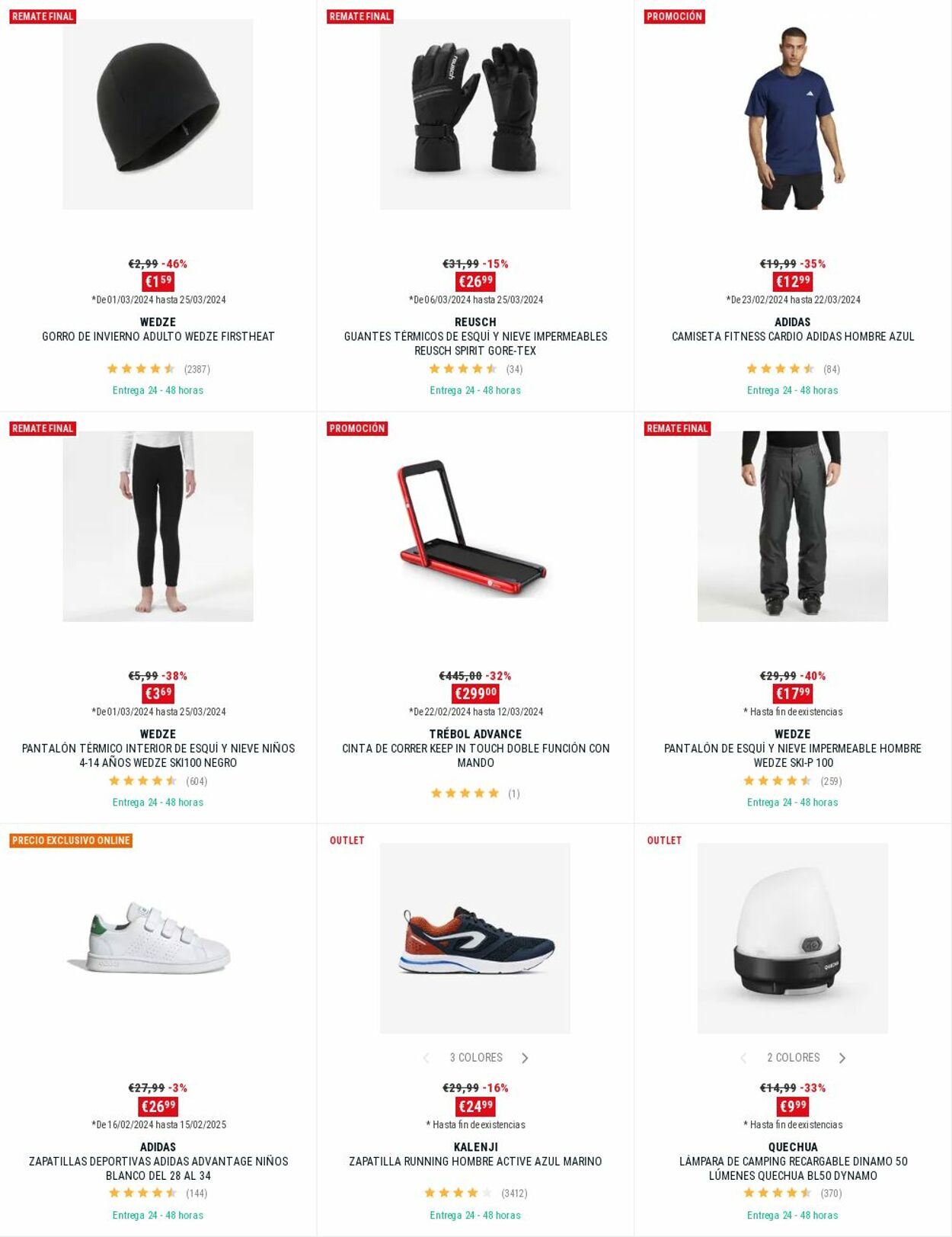 Folleto Decathlon 11.03.2024 - 17.03.2024