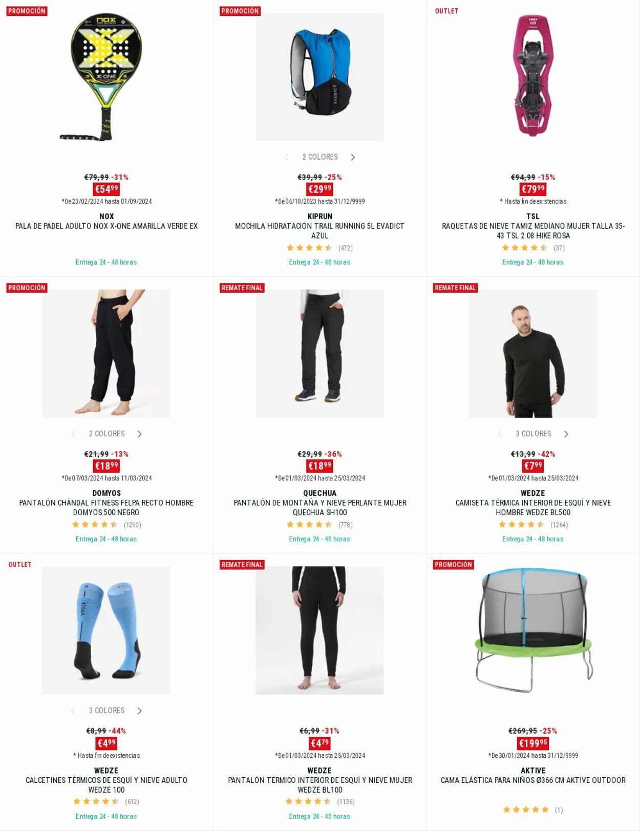 Folleto Decathlon 11.03.2024 - 17.03.2024