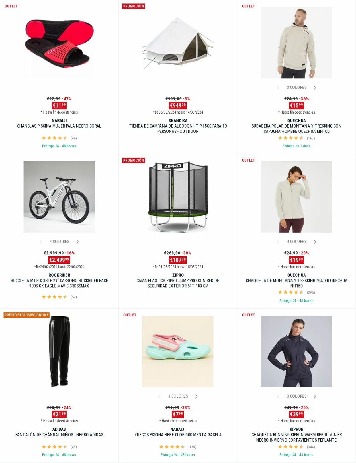 Folleto Decathlon 11.03.2024 - 17.03.2024