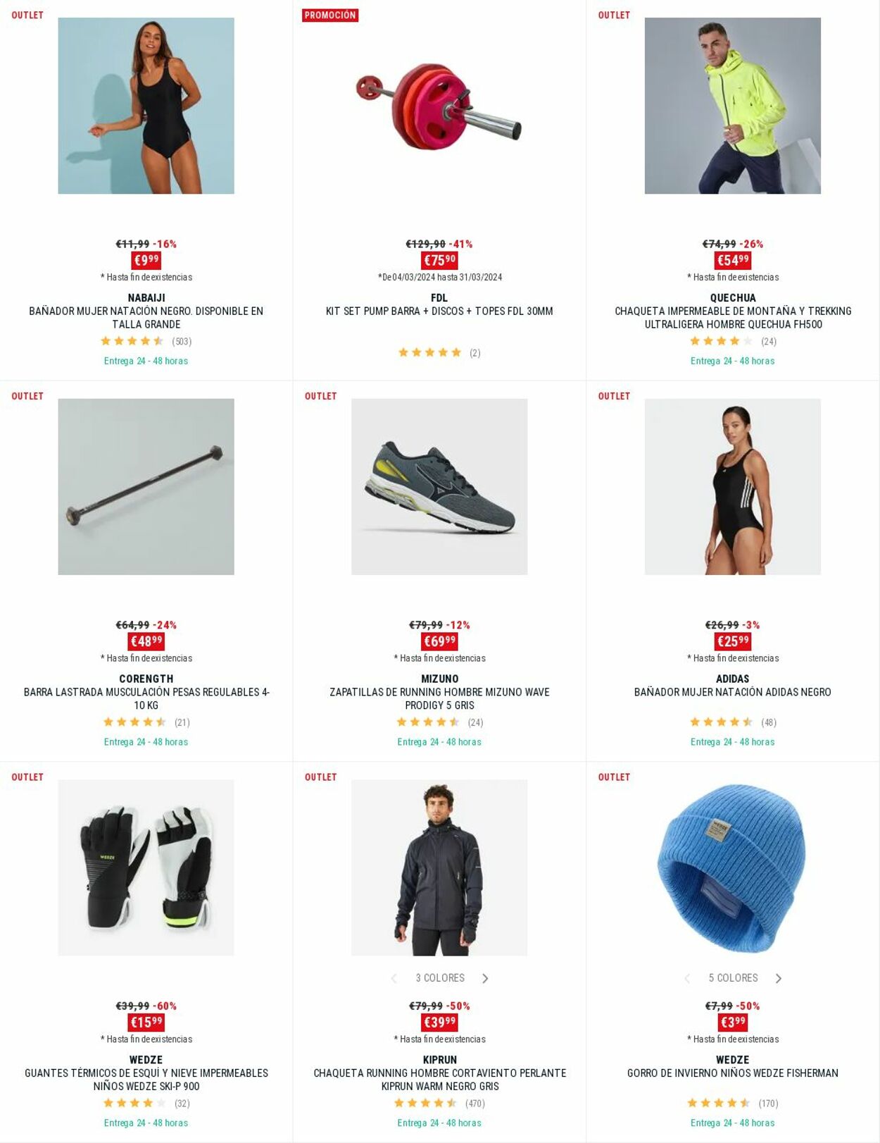 Folleto Decathlon 11.03.2024 - 17.03.2024