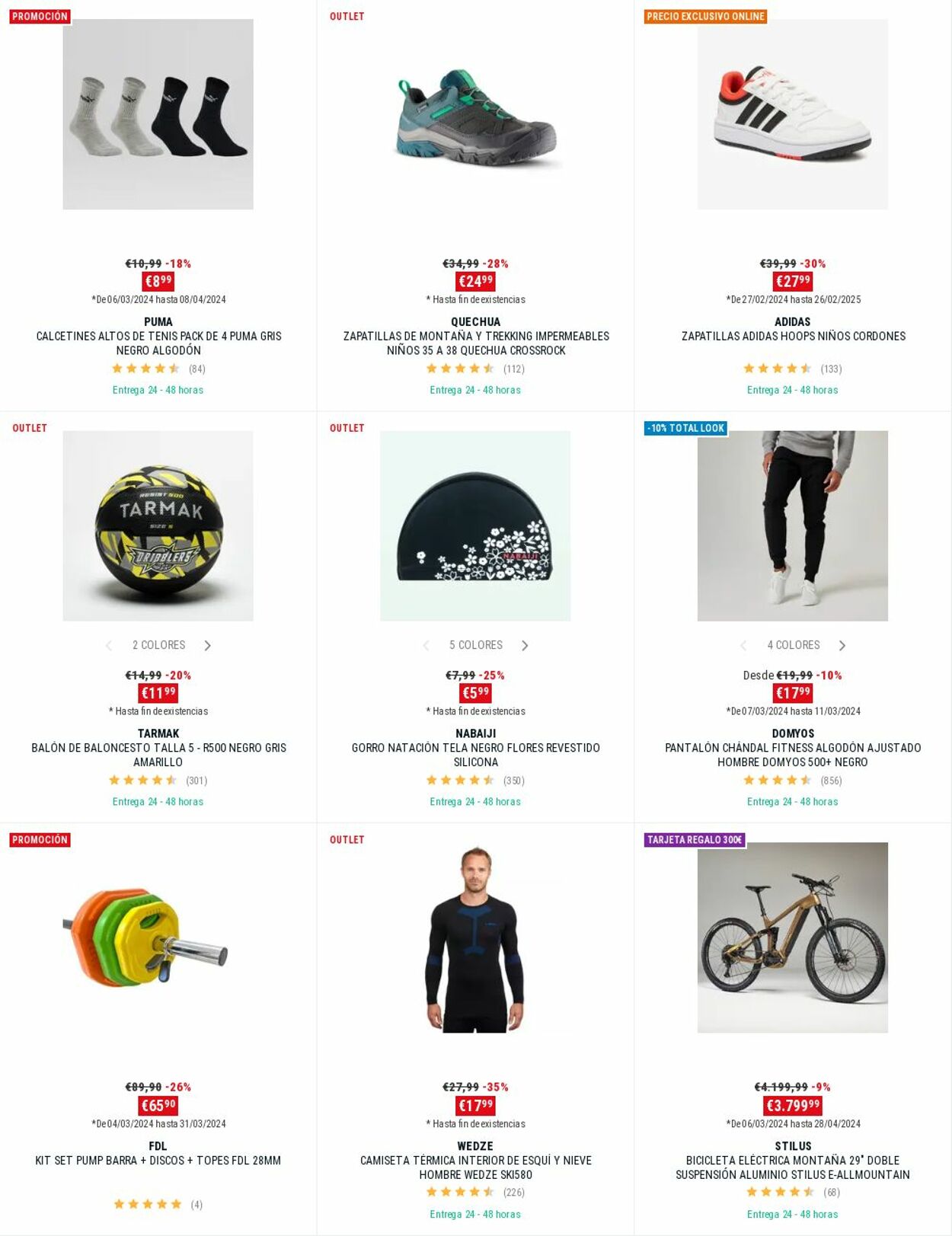 Folleto Decathlon 11.03.2024 - 17.03.2024