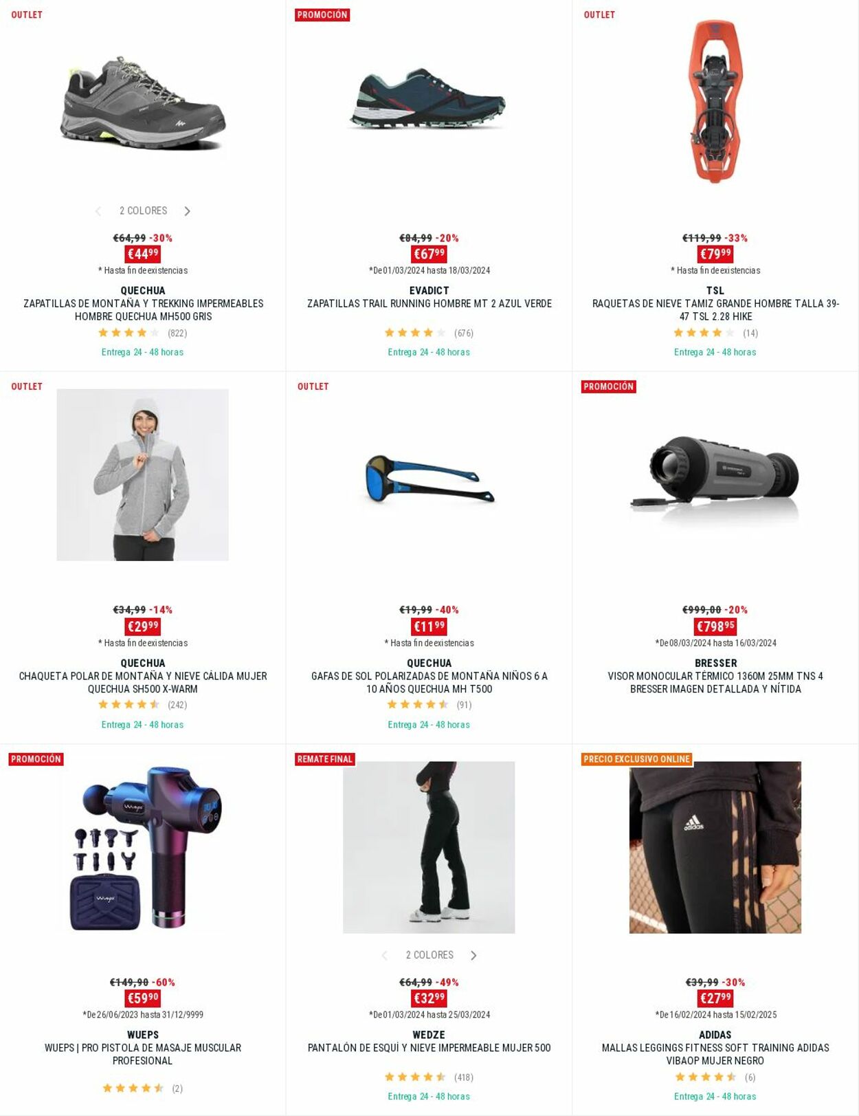 Folleto Decathlon 11.03.2024 - 17.03.2024