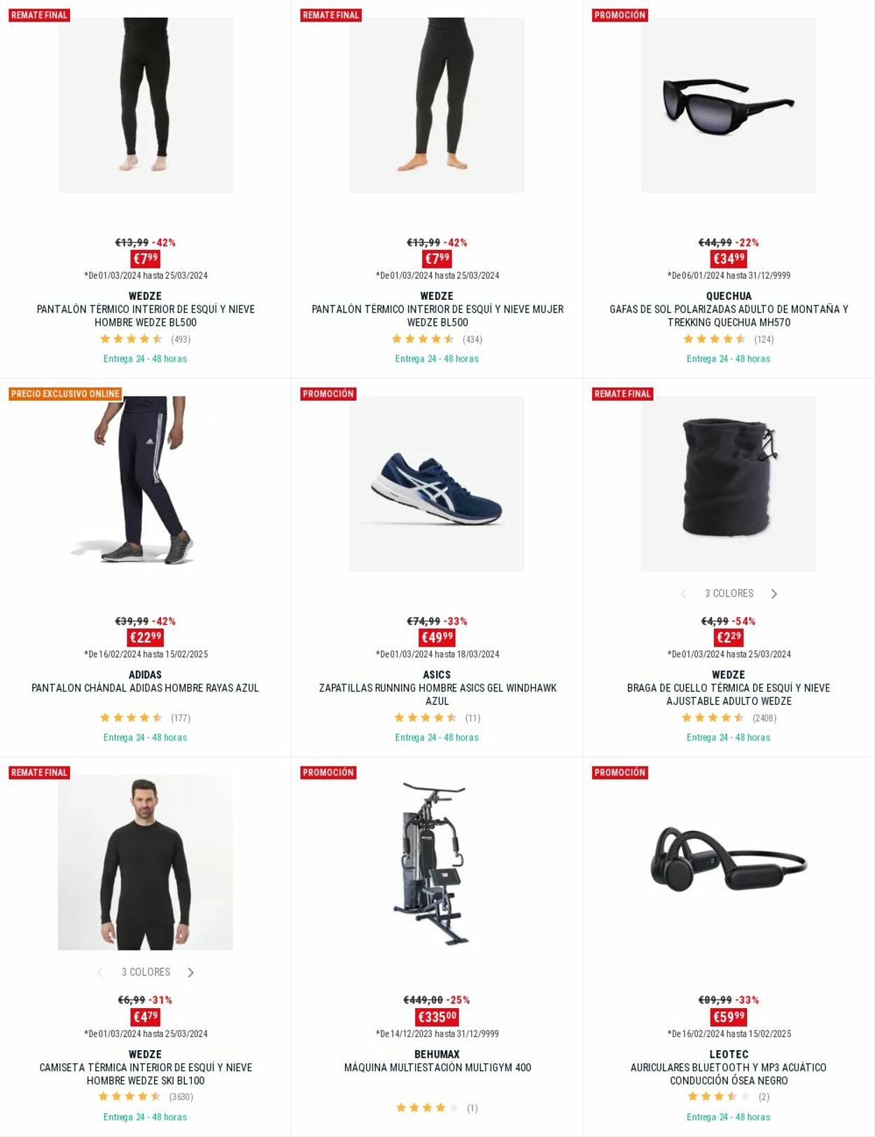 Folleto Decathlon 11.03.2024 - 17.03.2024