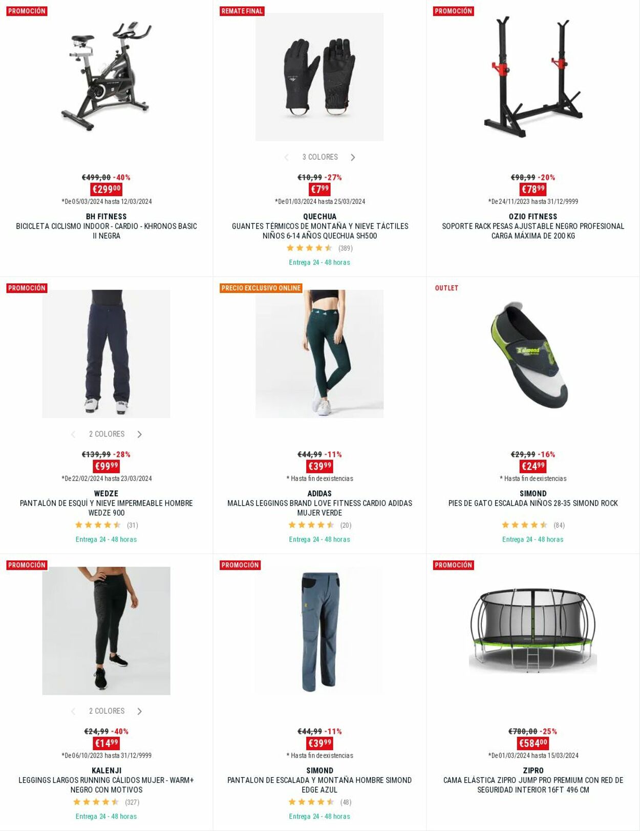 Folleto Decathlon 11.03.2024 - 17.03.2024