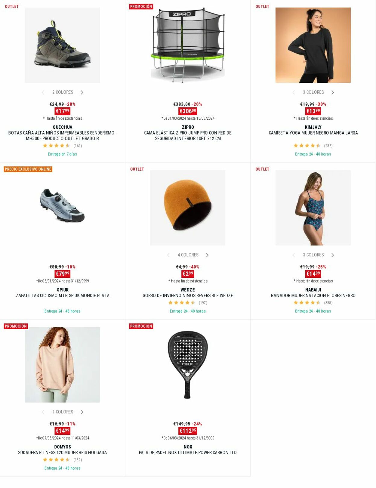 Folleto Decathlon 11.03.2024 - 17.03.2024