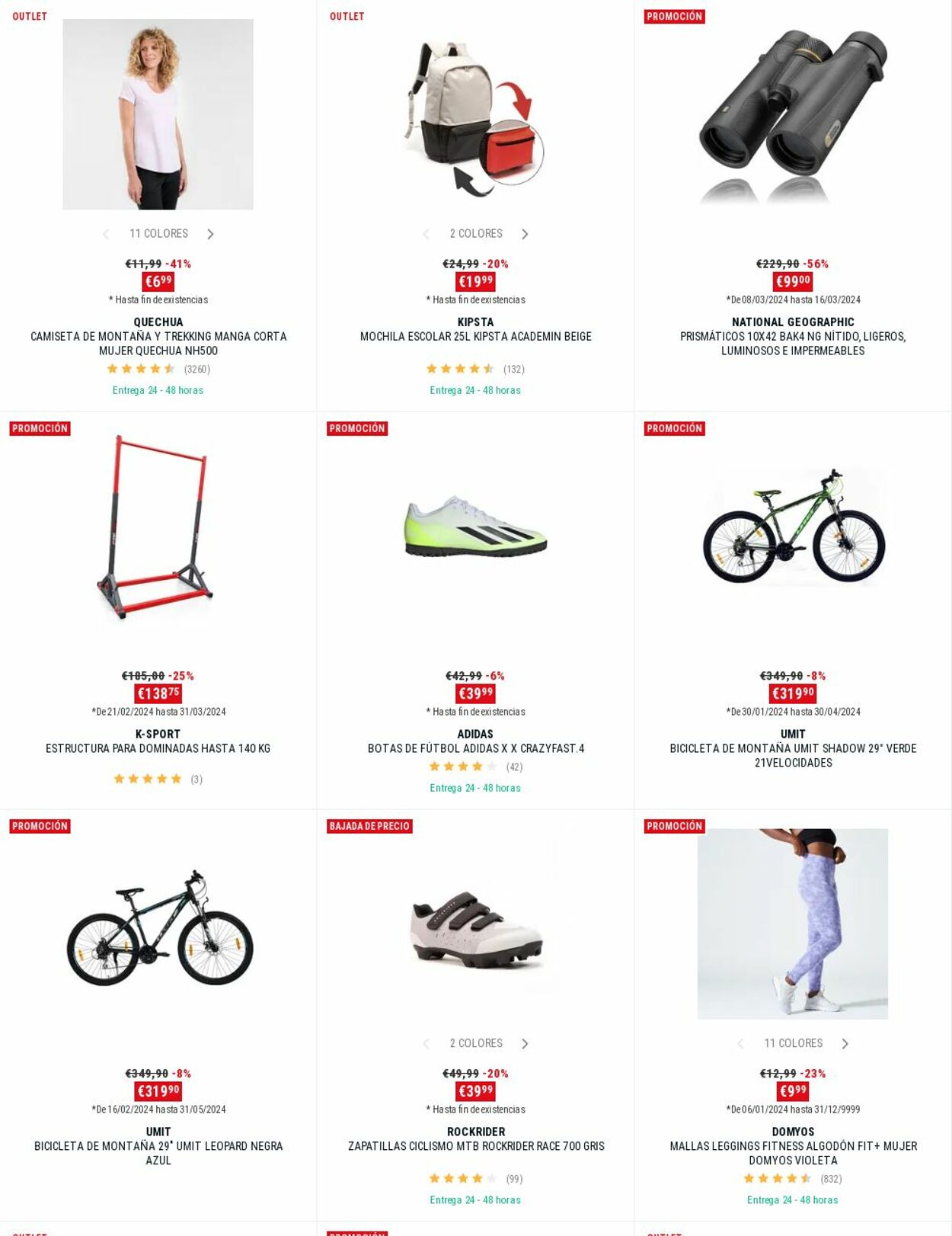 Folleto Decathlon 11.03.2024 - 17.03.2024