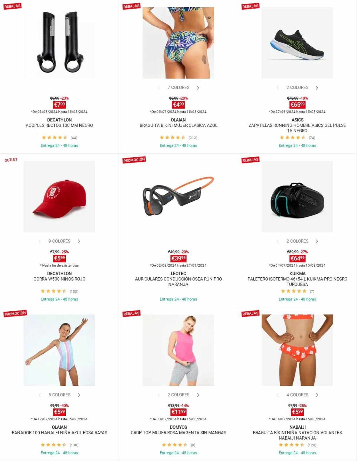 Folleto Decathlon 12.08.2024 - 18.08.2024