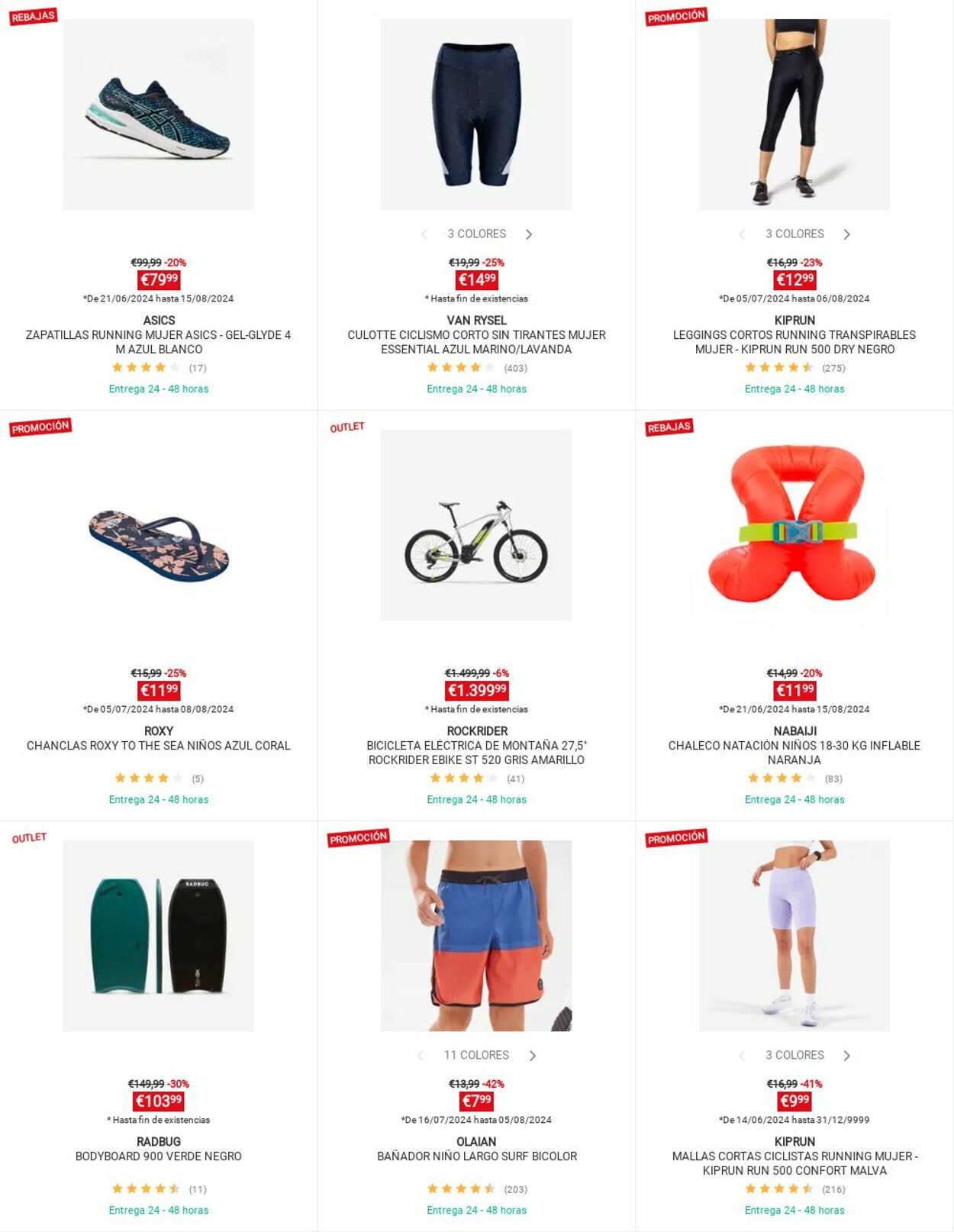 Folleto Decathlon 12.08.2024 - 18.08.2024