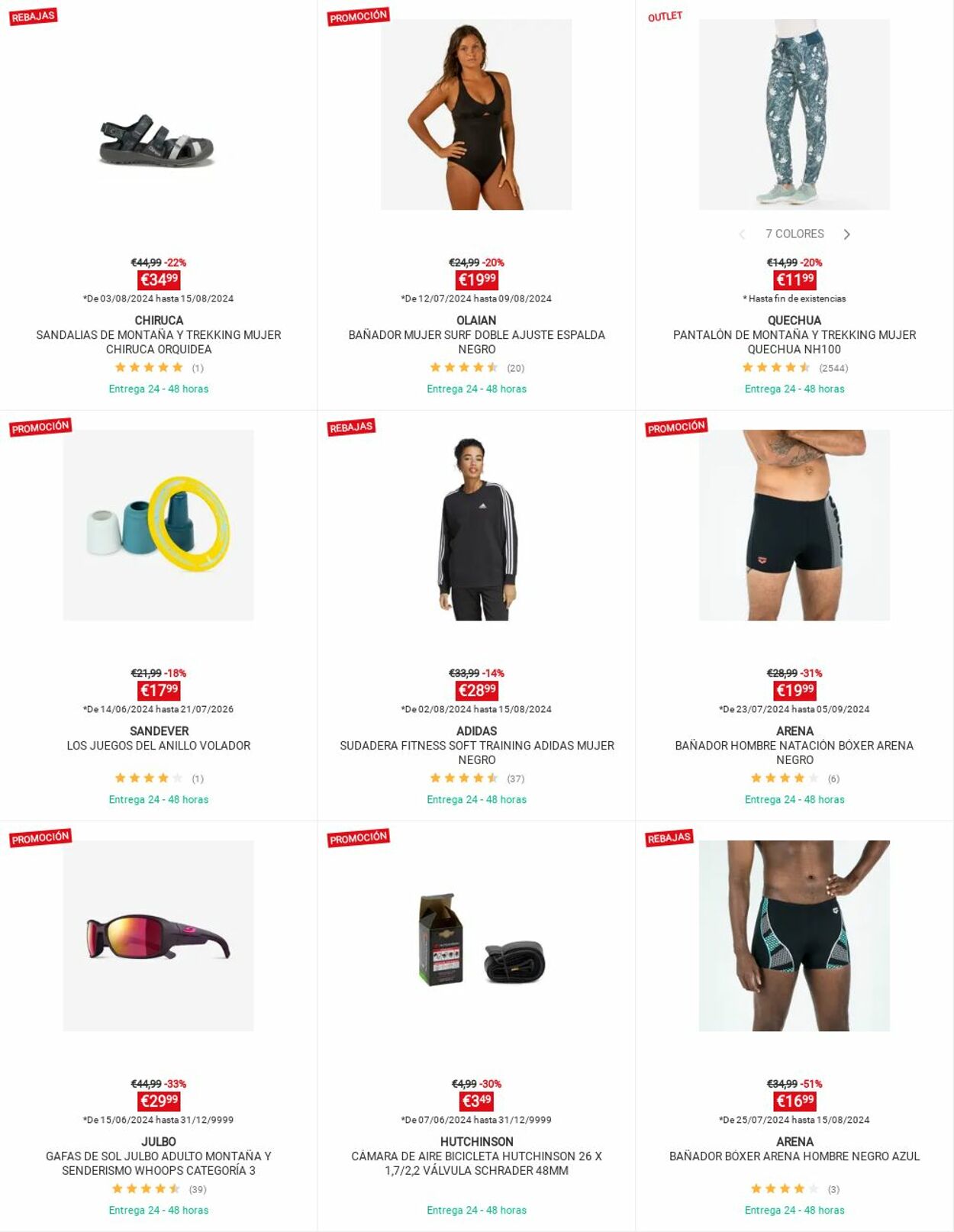 Folleto Decathlon 12.08.2024 - 18.08.2024